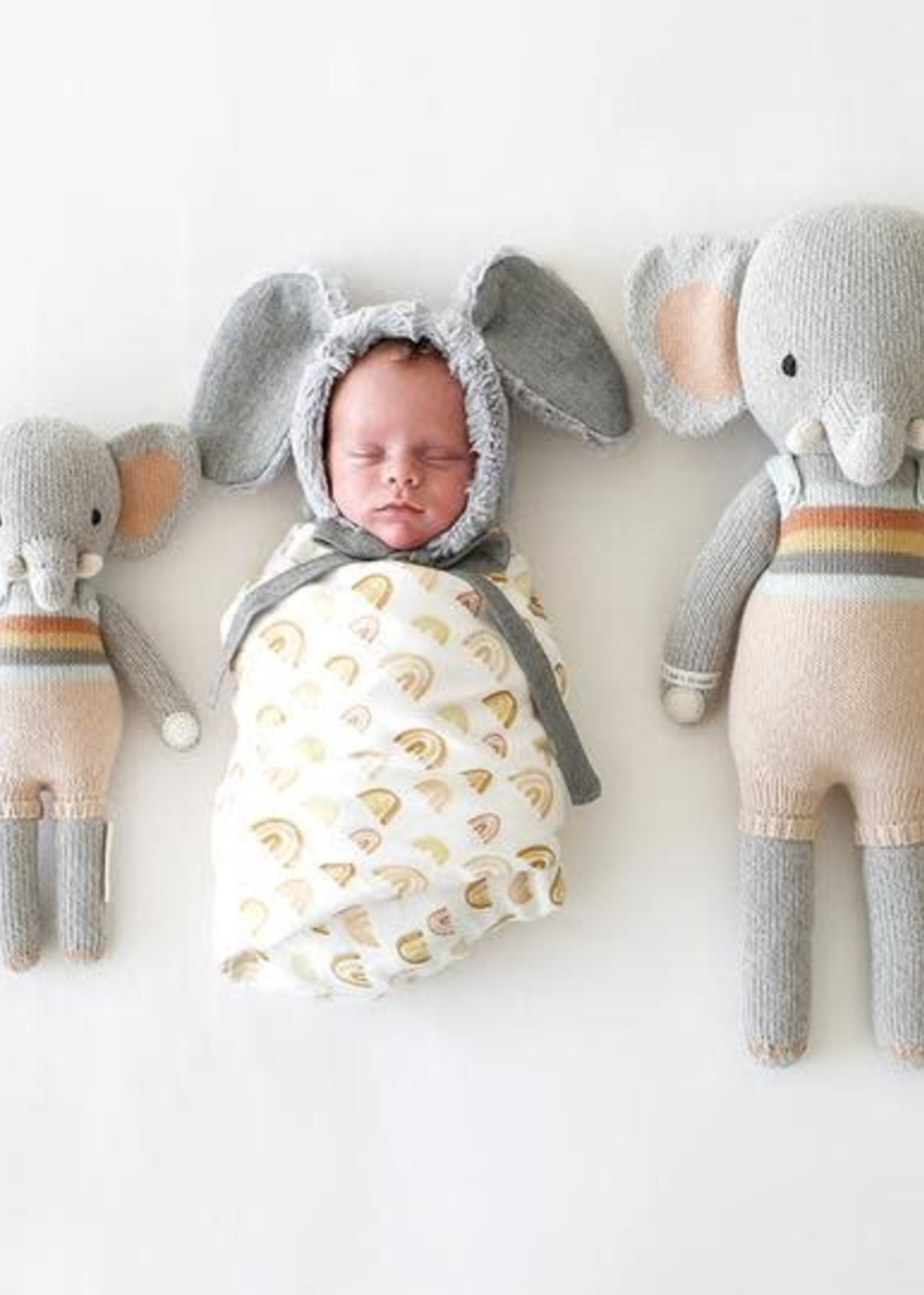 cuddle + kind Elephant Knit Doll EVAN