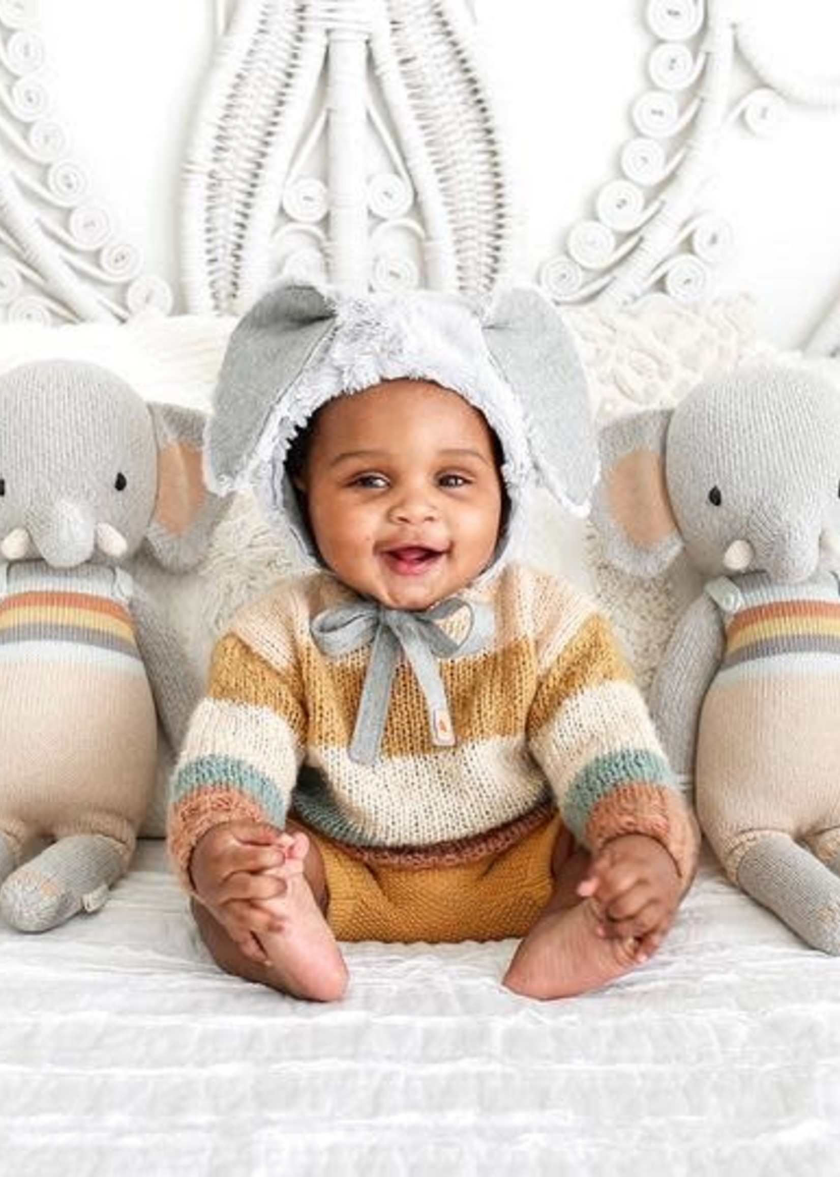 cuddle + kind Elephant Knit Doll EVAN