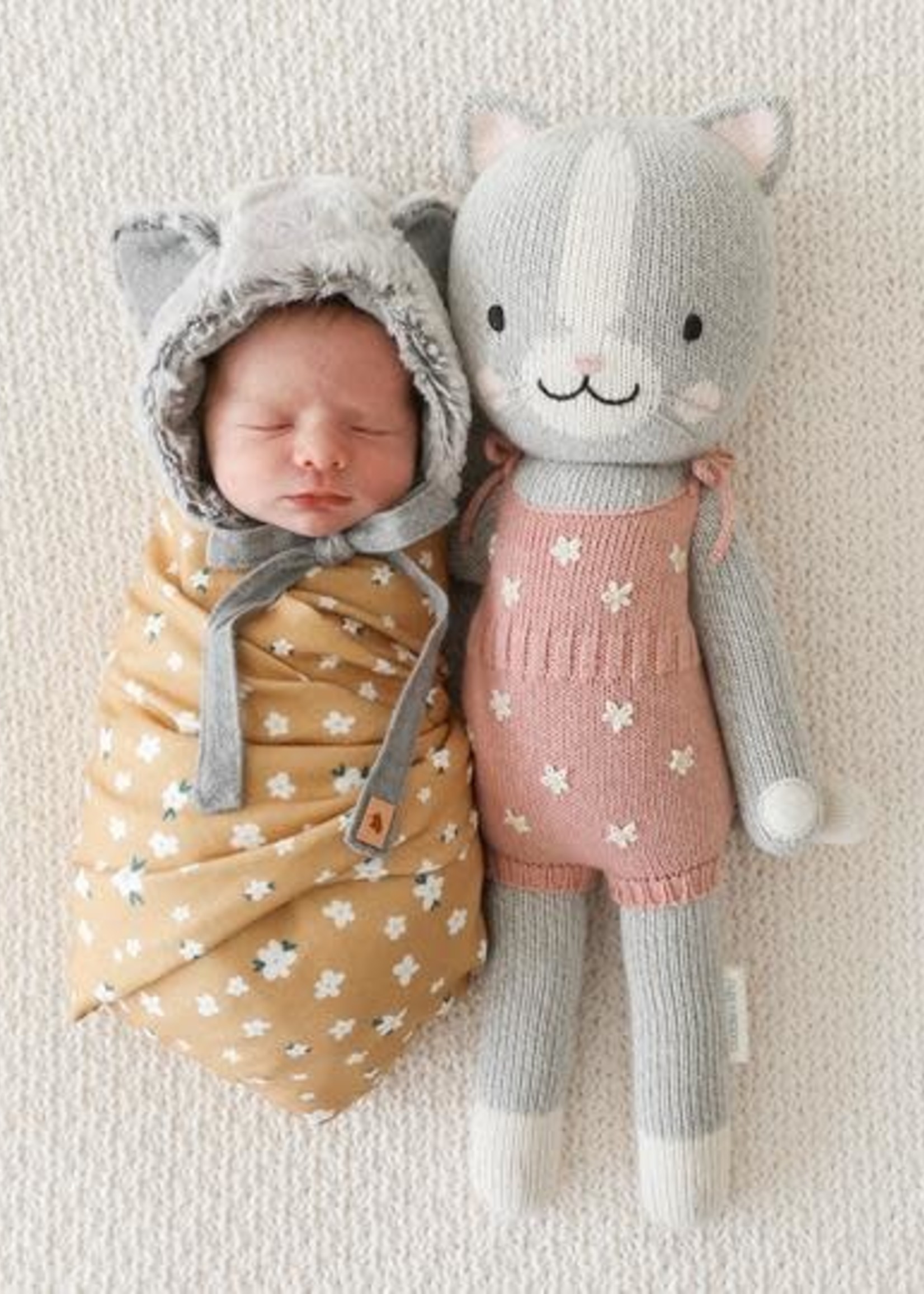 cuddle + kind Kitten Knit Doll DAISY
