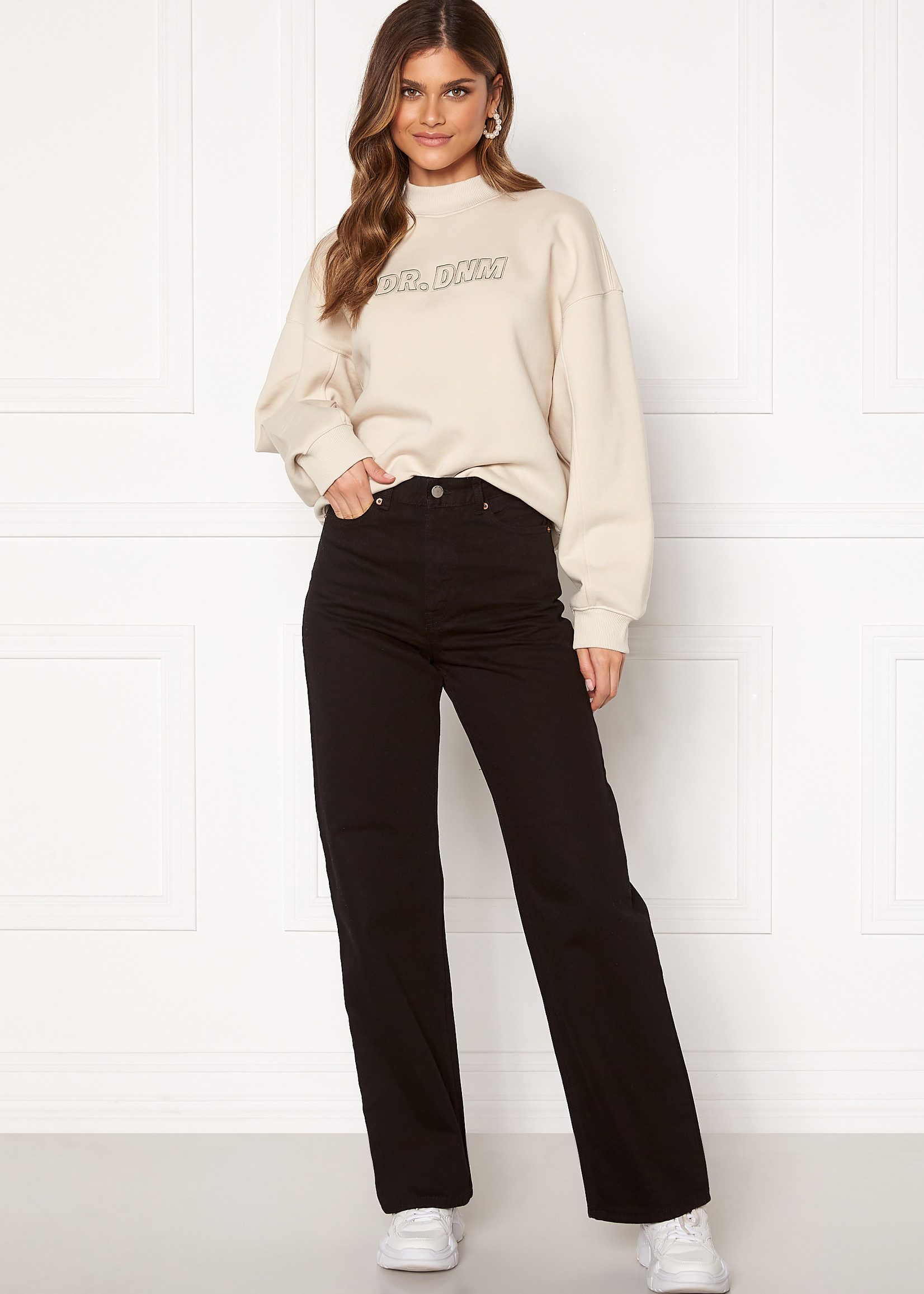 DR DENIM ALL BLACK Echo Jeans 32L