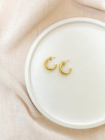 ELIZABETH. LYN Joni Hoops 18K Gold Plated