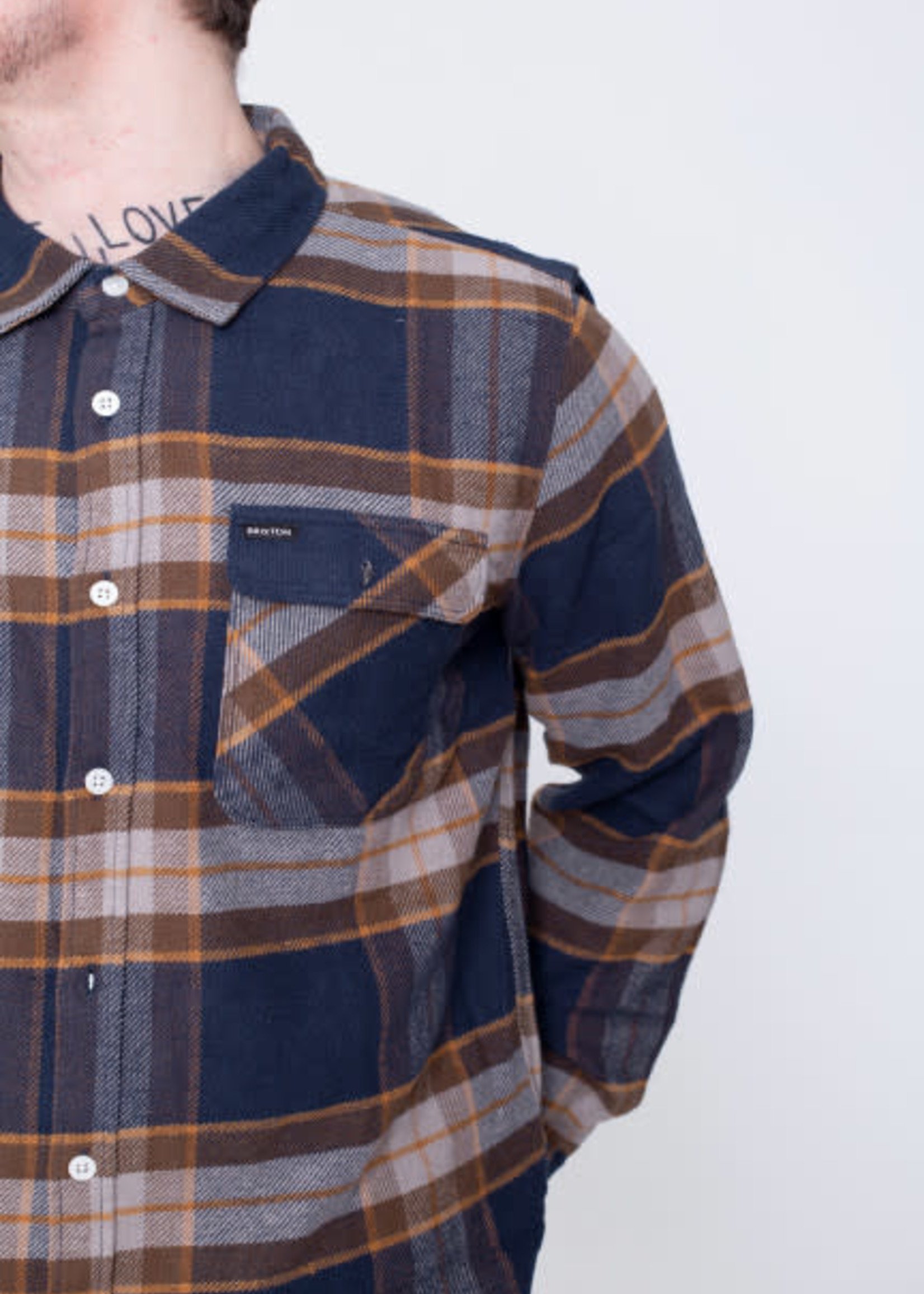 BRIXTON Bowery L/S Flannel