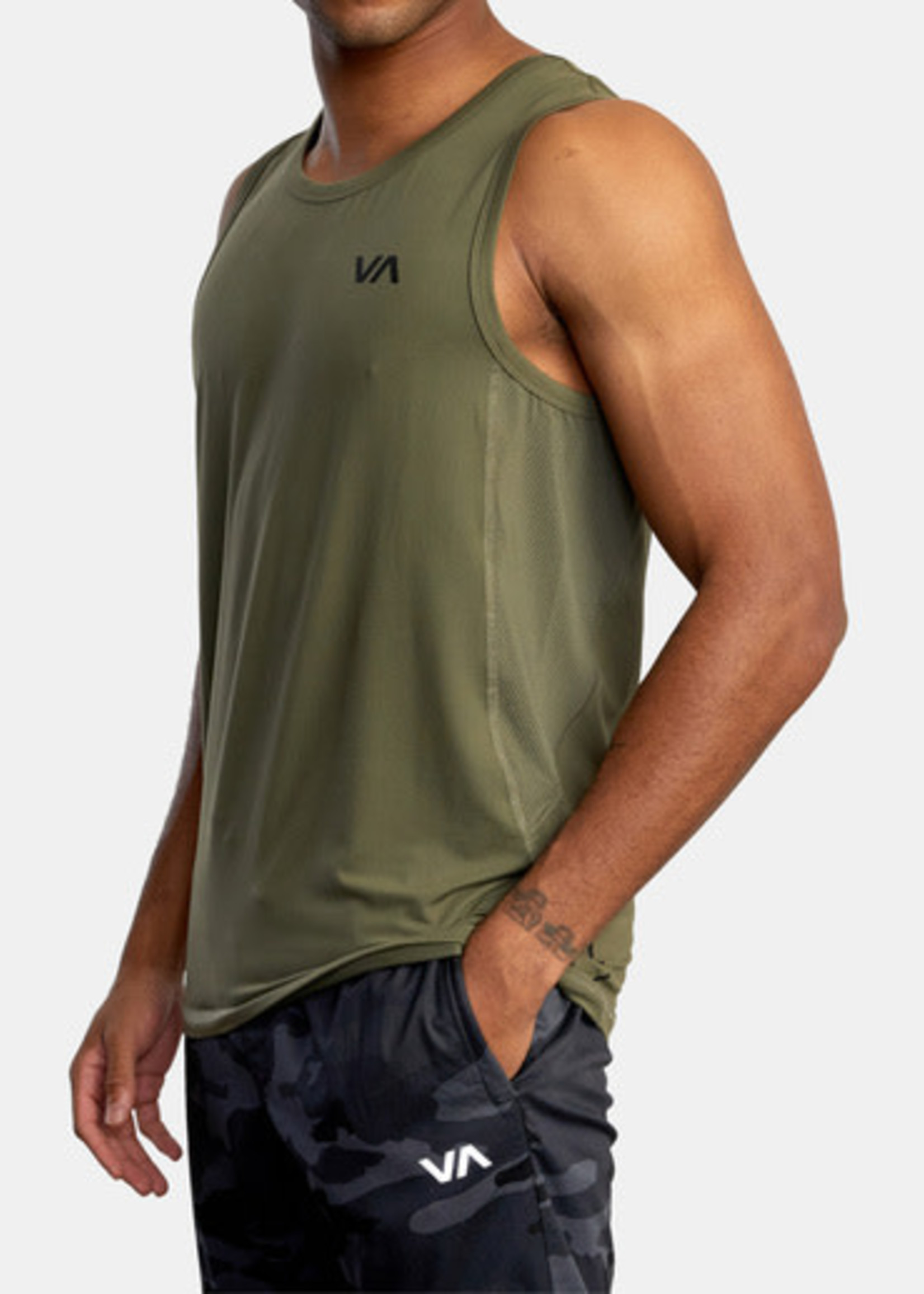 RVCA Men's Sport Vent Tank TOP, Black, S : : Clothing, Shoes &  Accessories