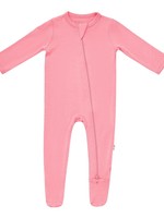 KYTE BABY zippered footie rose