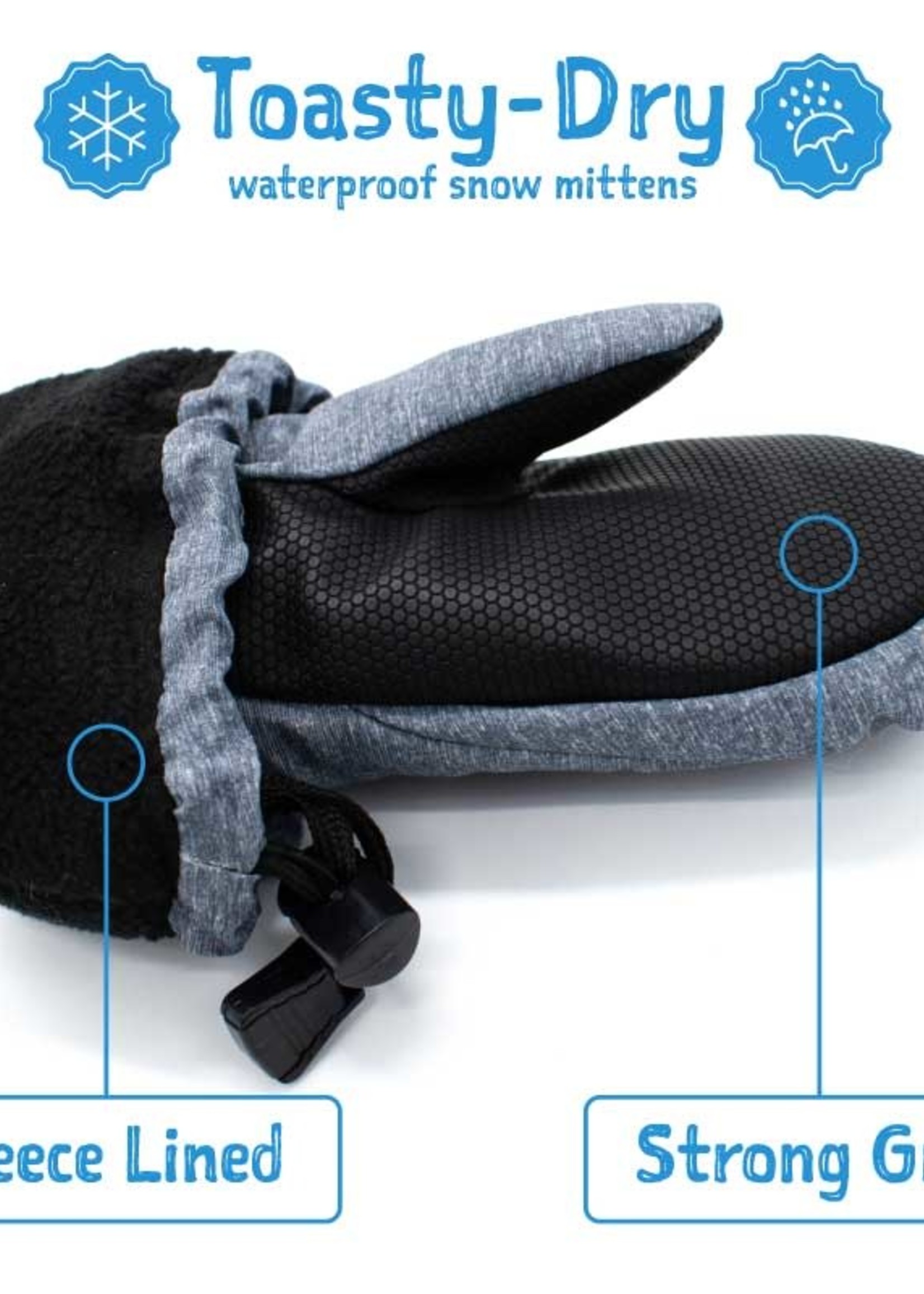 JAN & JUL Toasty-Dry Waterproof Snow Mitten