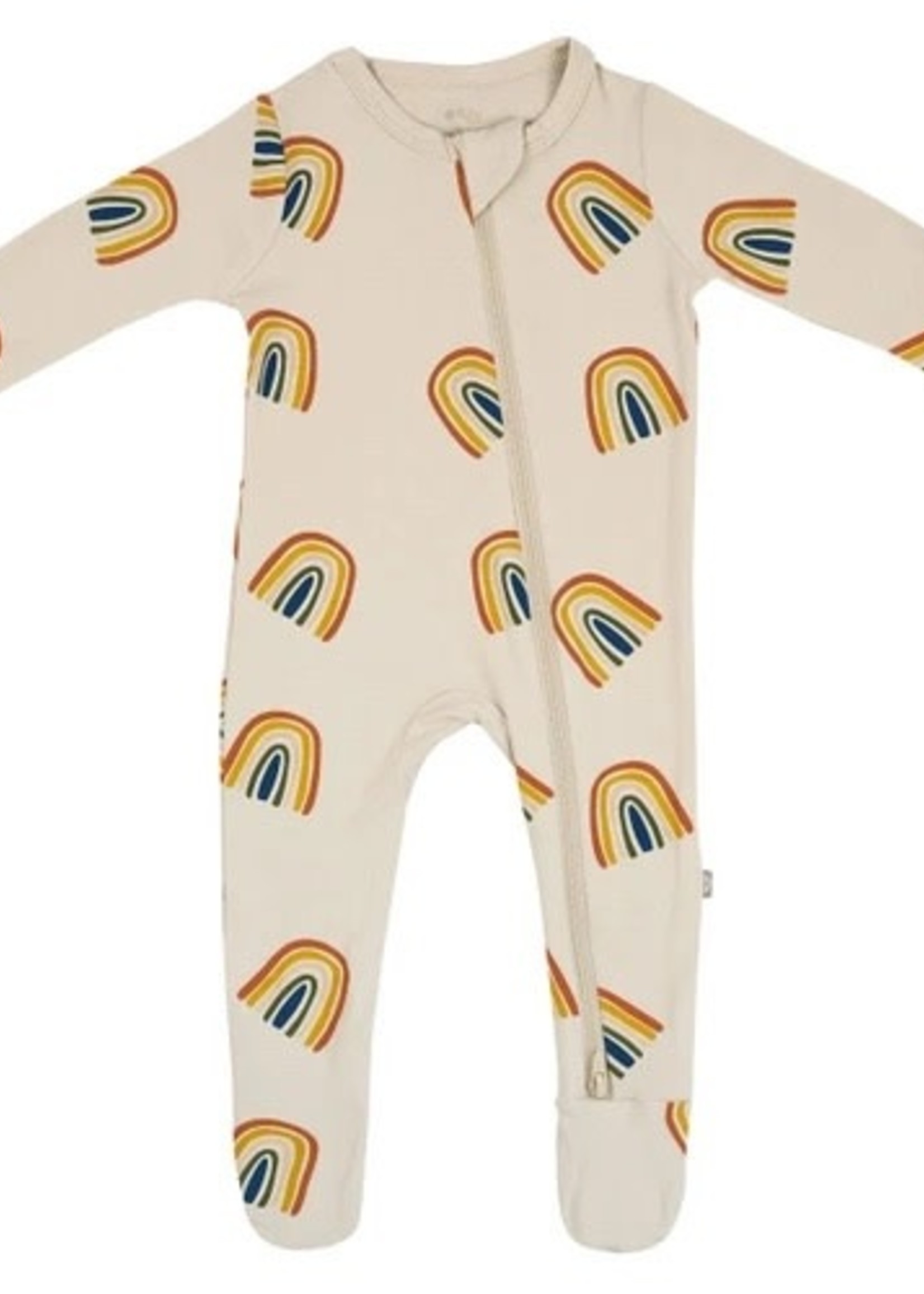 KYTE BABY Zippered Foote in Rainbow Rust