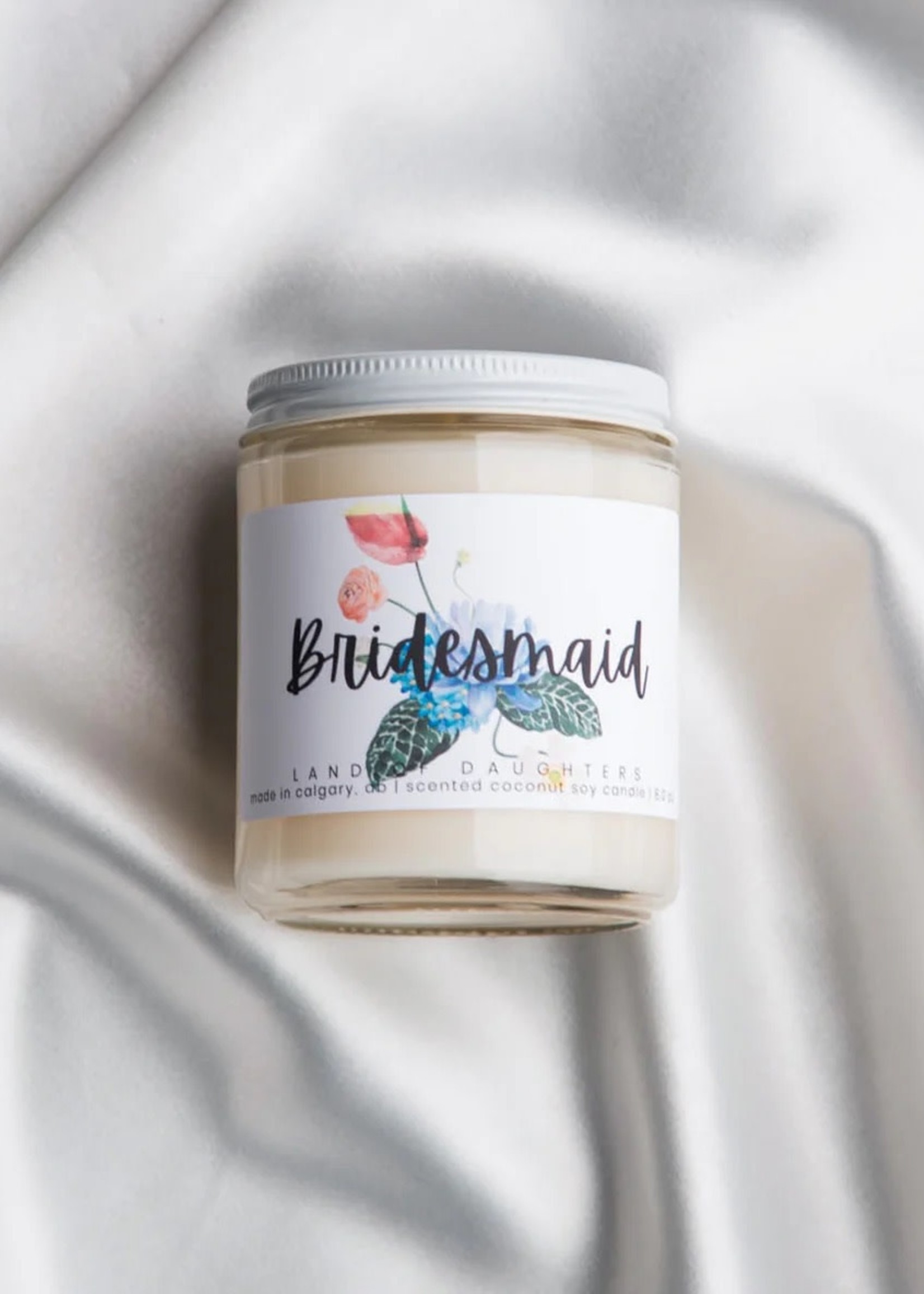 LAND of DAUGHTERS Bridesmaid Candle Desert Blossom