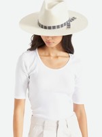 BRIXTON LEIGH FELT FEDORA