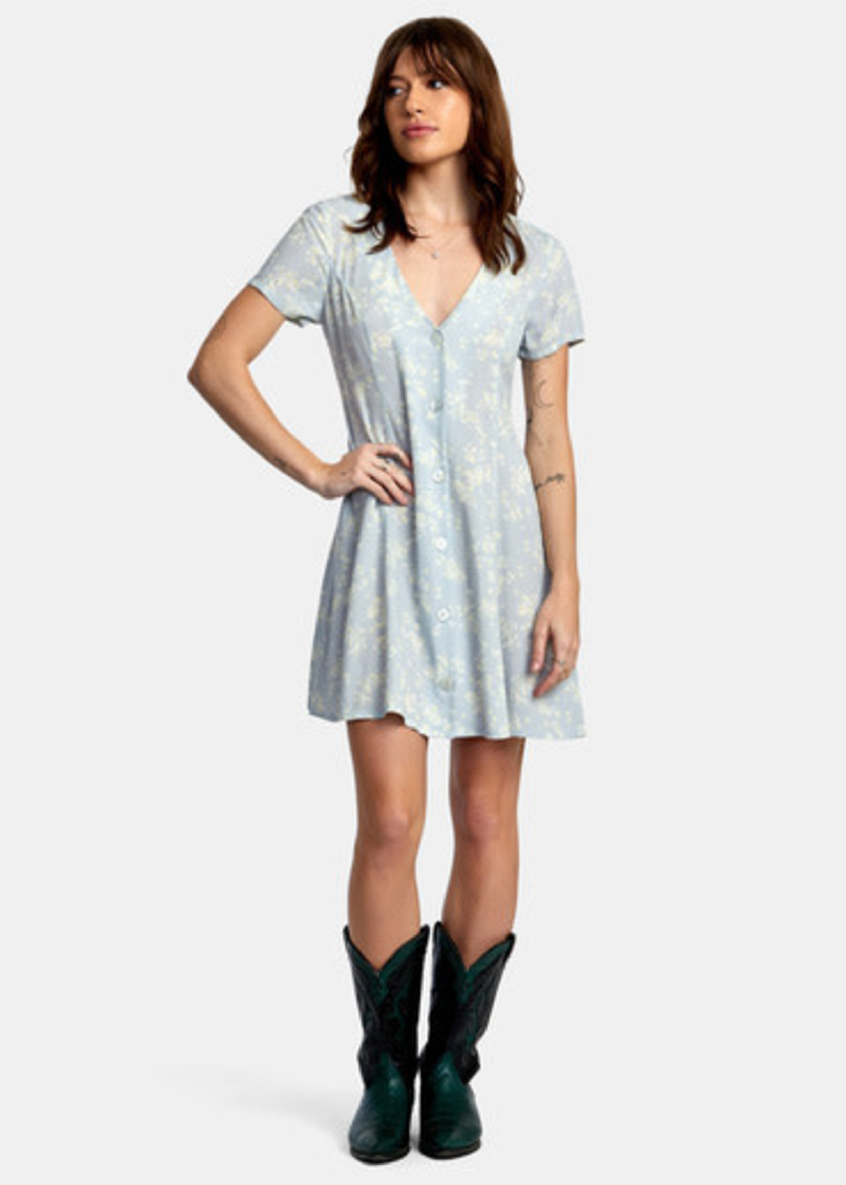 RVCA UNDERSTATED MINI DRESS