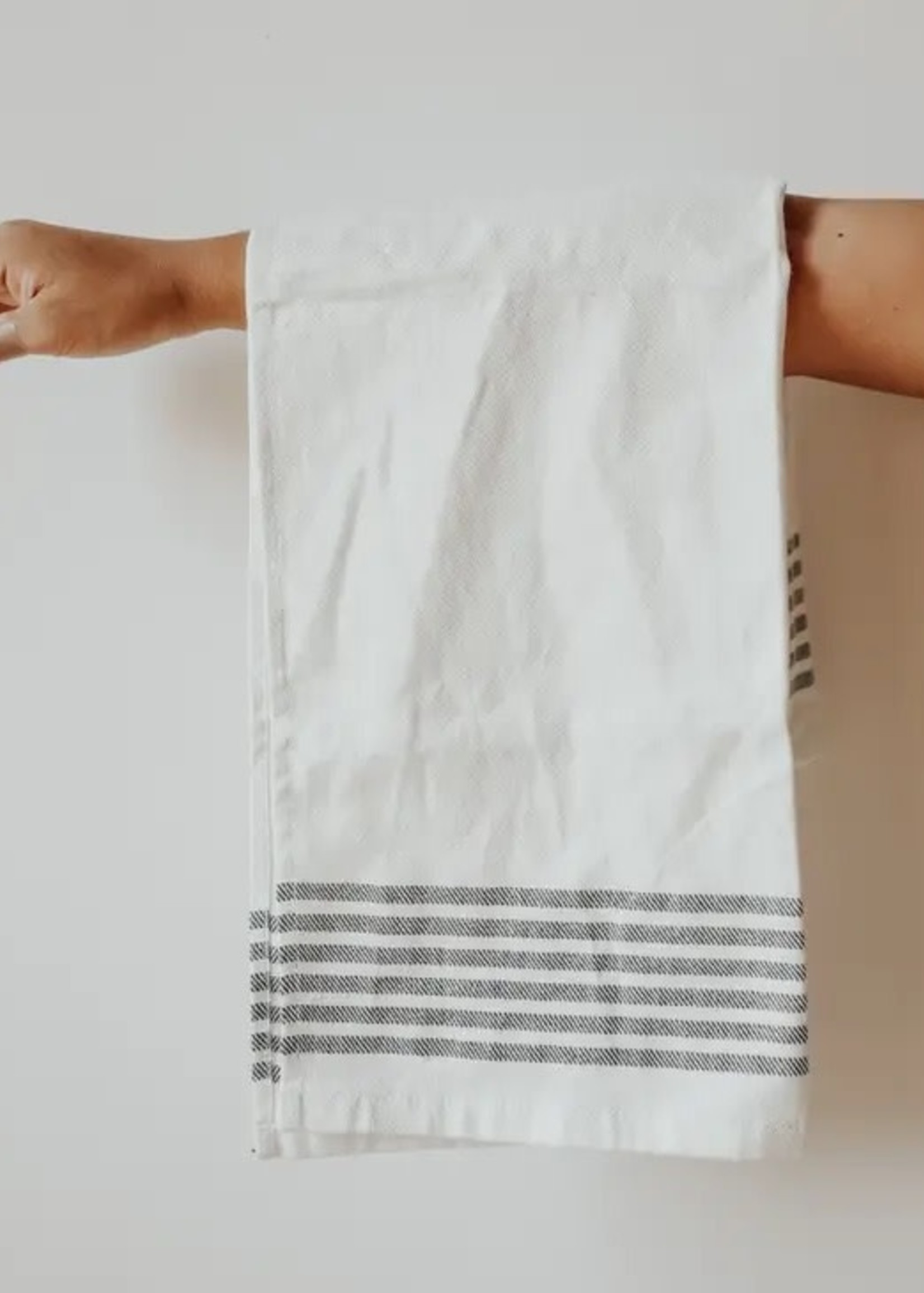 SWEET WATER DECOR Striped Tea Towel