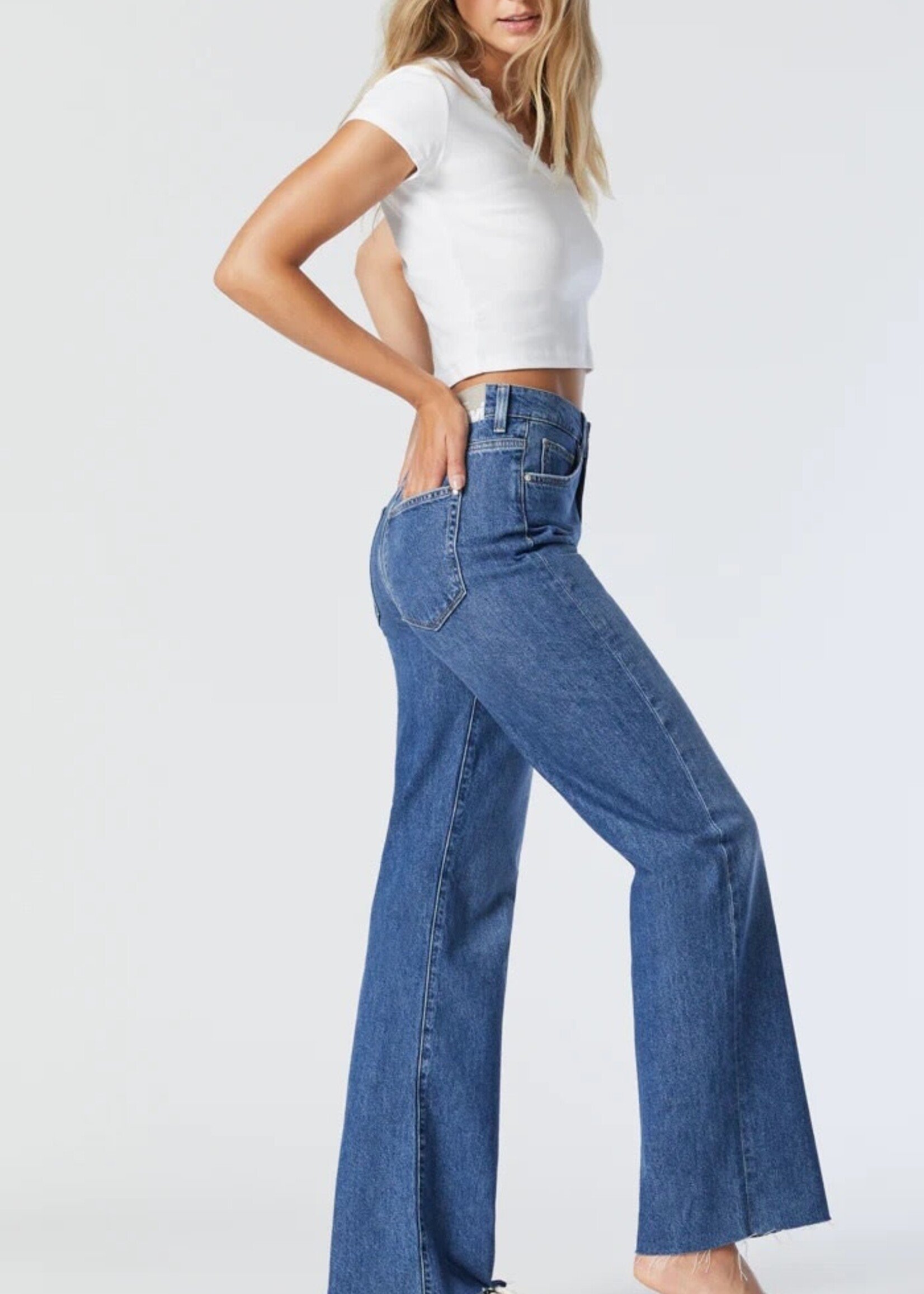 Victoria Wide Leg Jeans - LeBLANC boutique