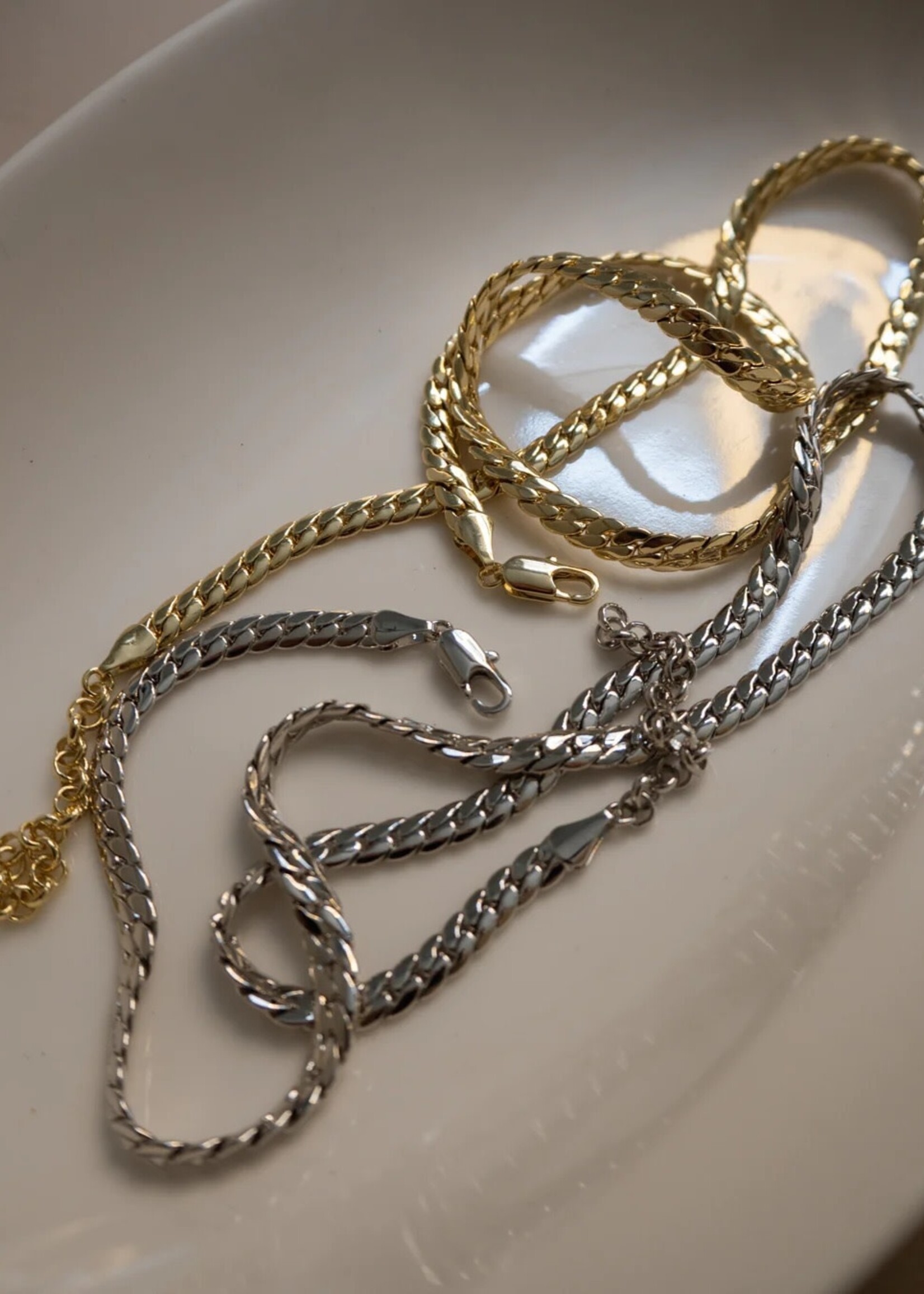 LUV AJ Ferrera Chain Necklace