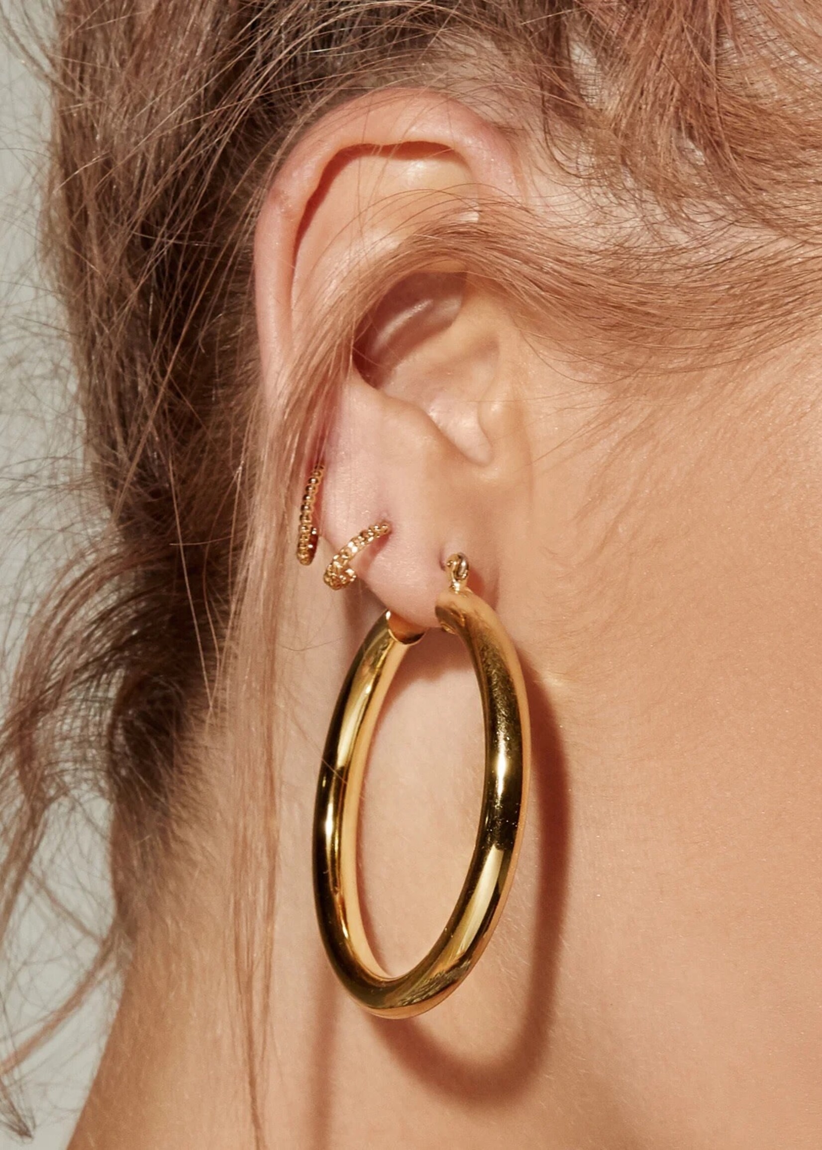 LUV AJ Amalfi Tube Hoops