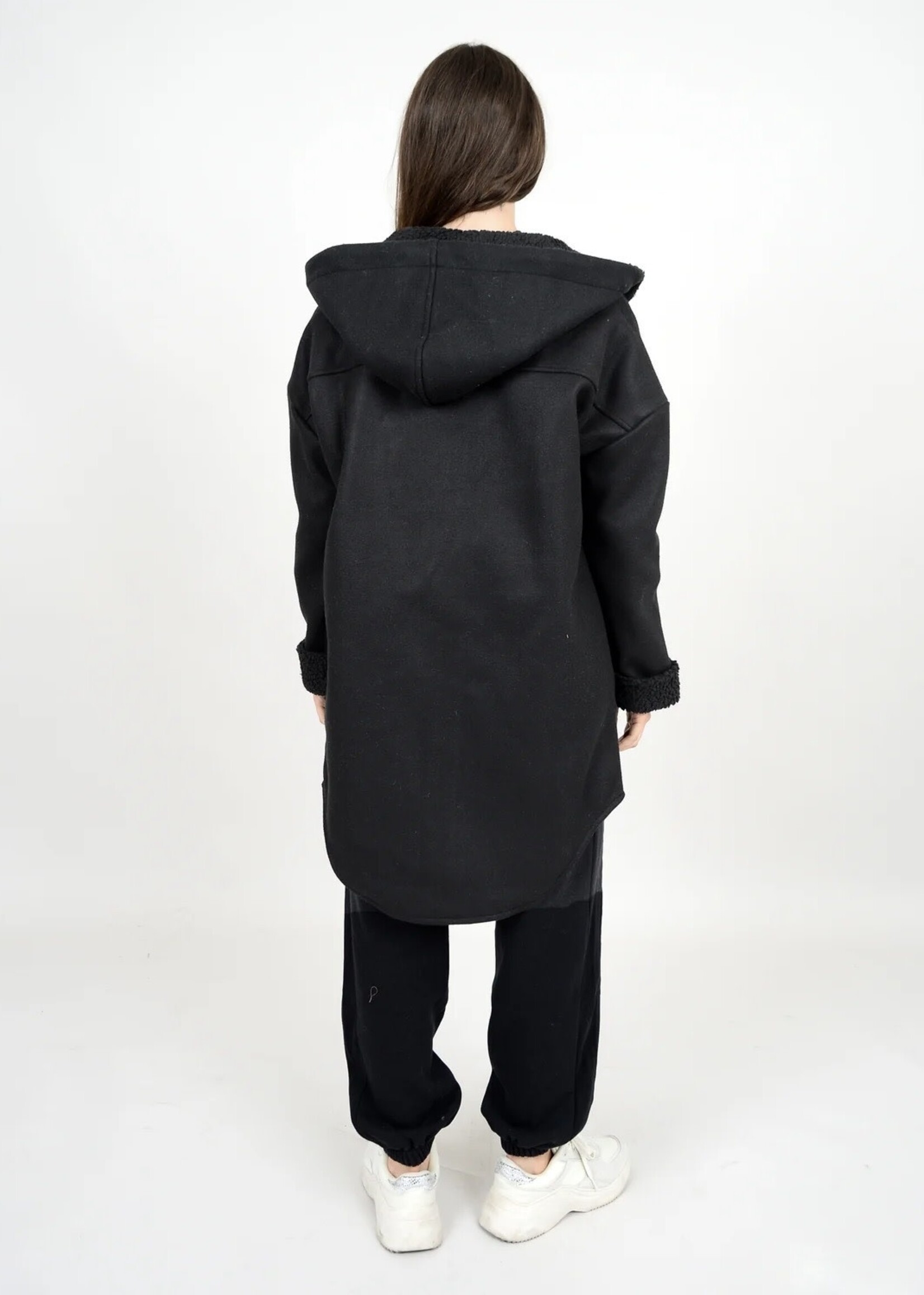 BEA hooded shacket - LeBLANC boutique