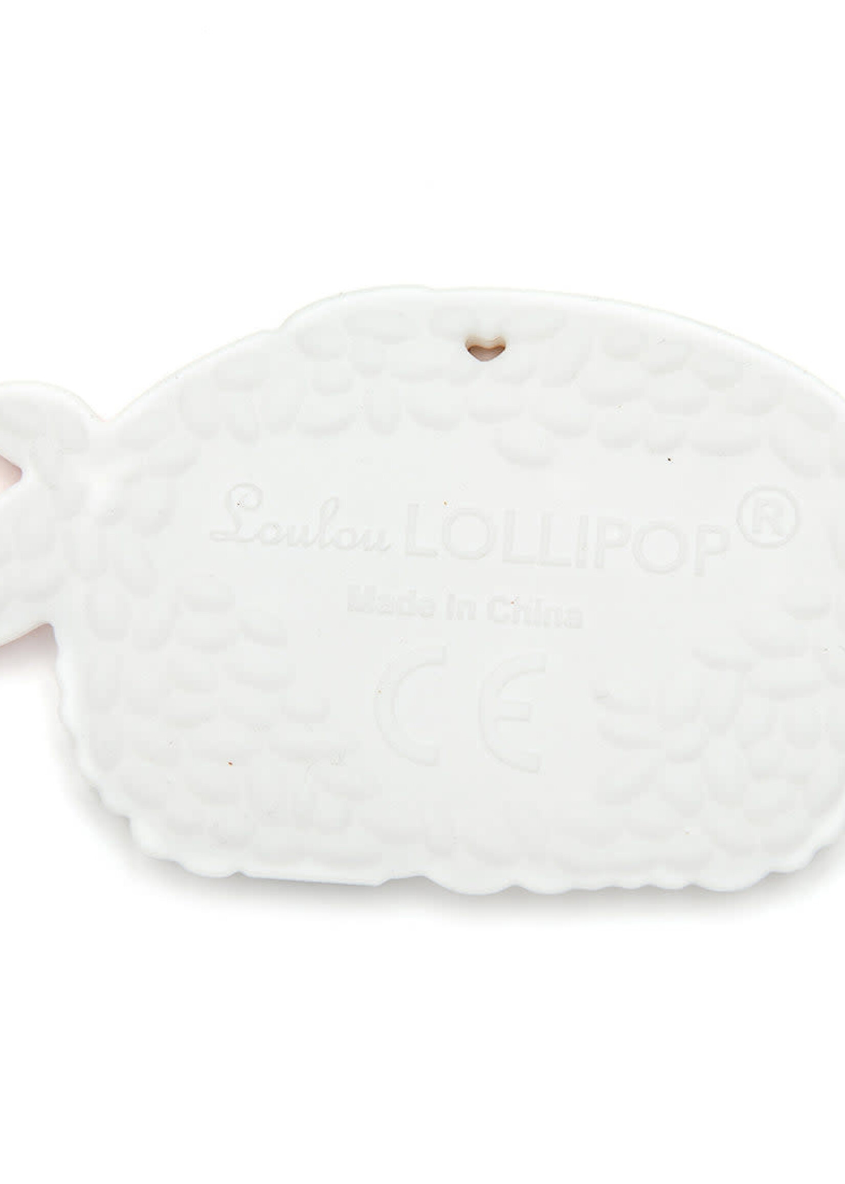 LOULOU LOLLIPOP Silicone teether, EBI SHRIMP