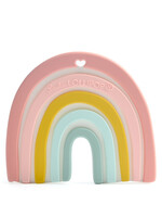 LOULOU LOLLIPOP Silicone teether, PASTEL RAINBOW