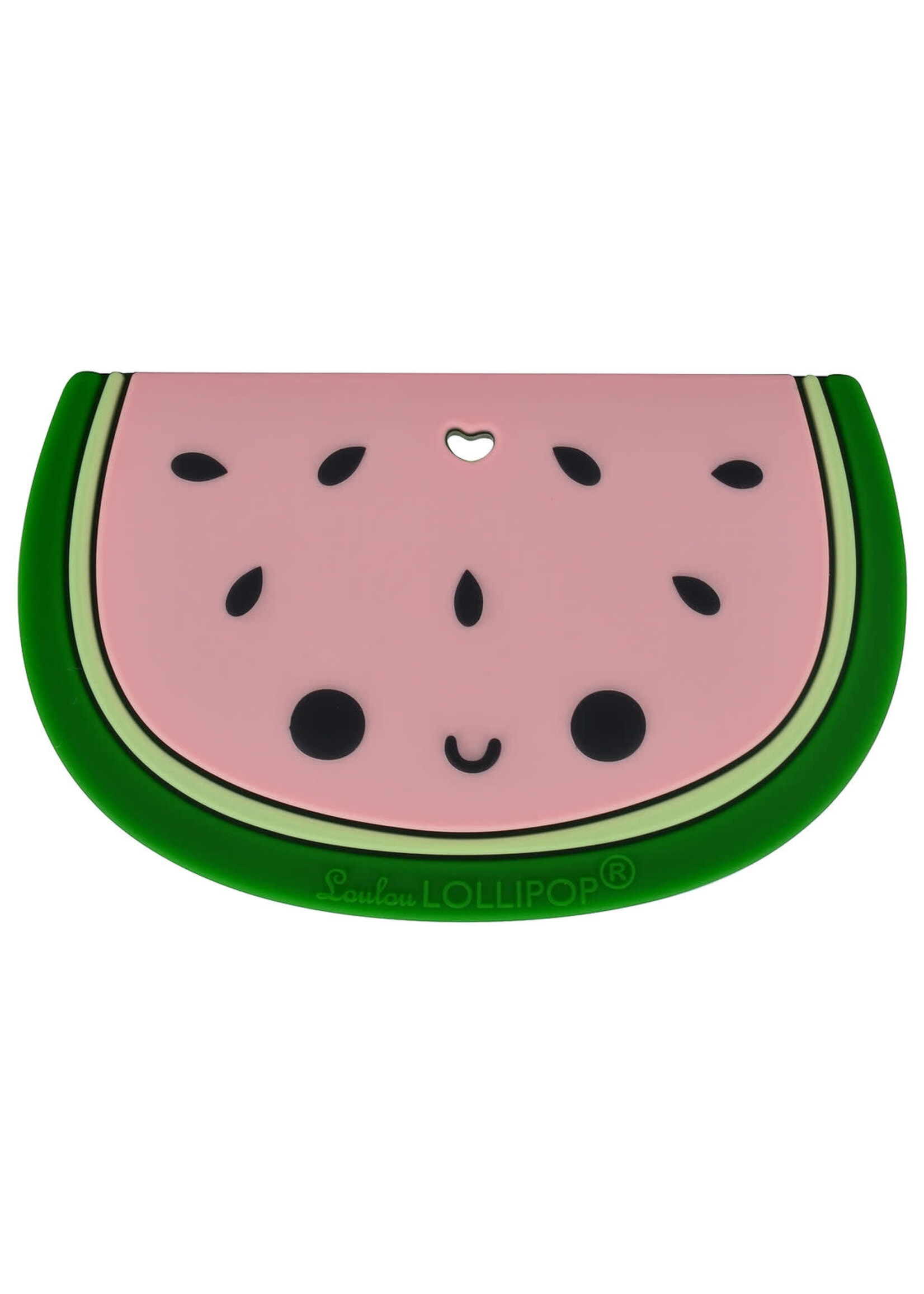 LOULOU LOLLIPOP Silicone teether, WATERMELON