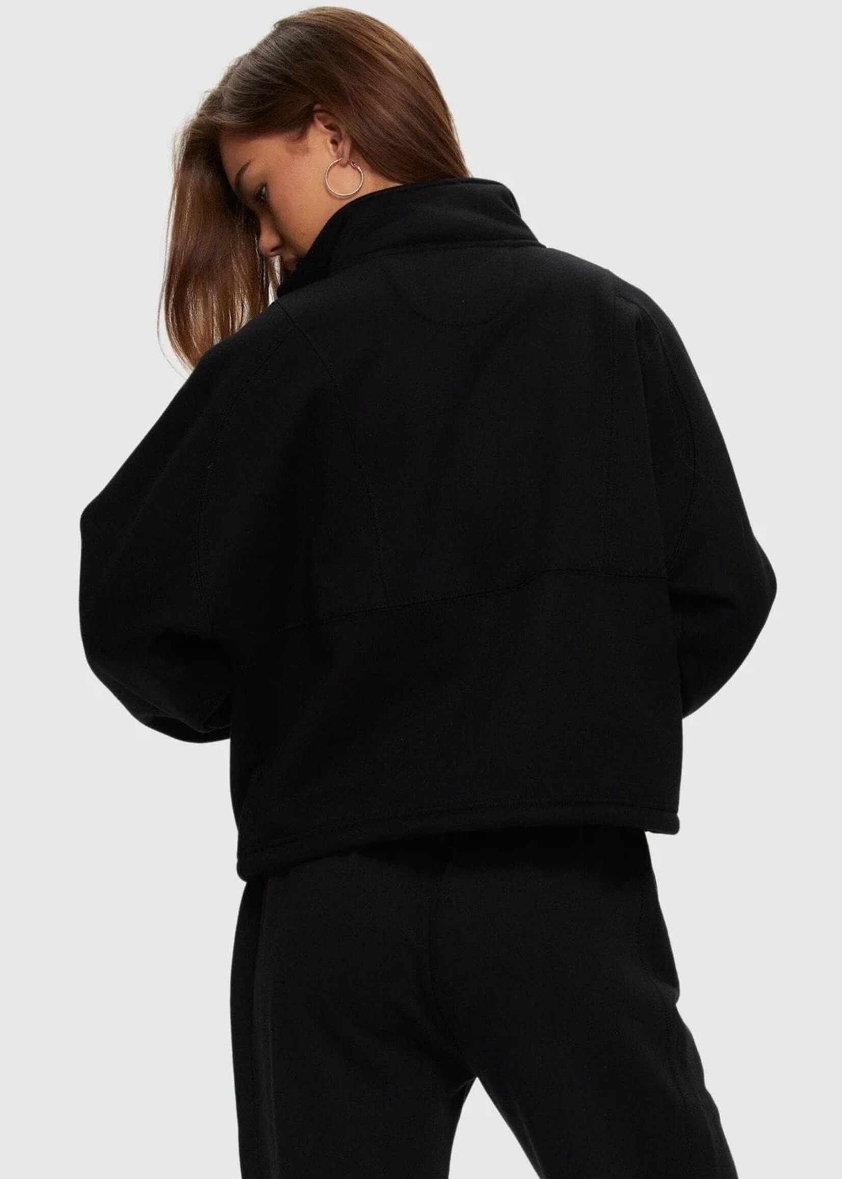 KUWALLA Oversized Half Zip