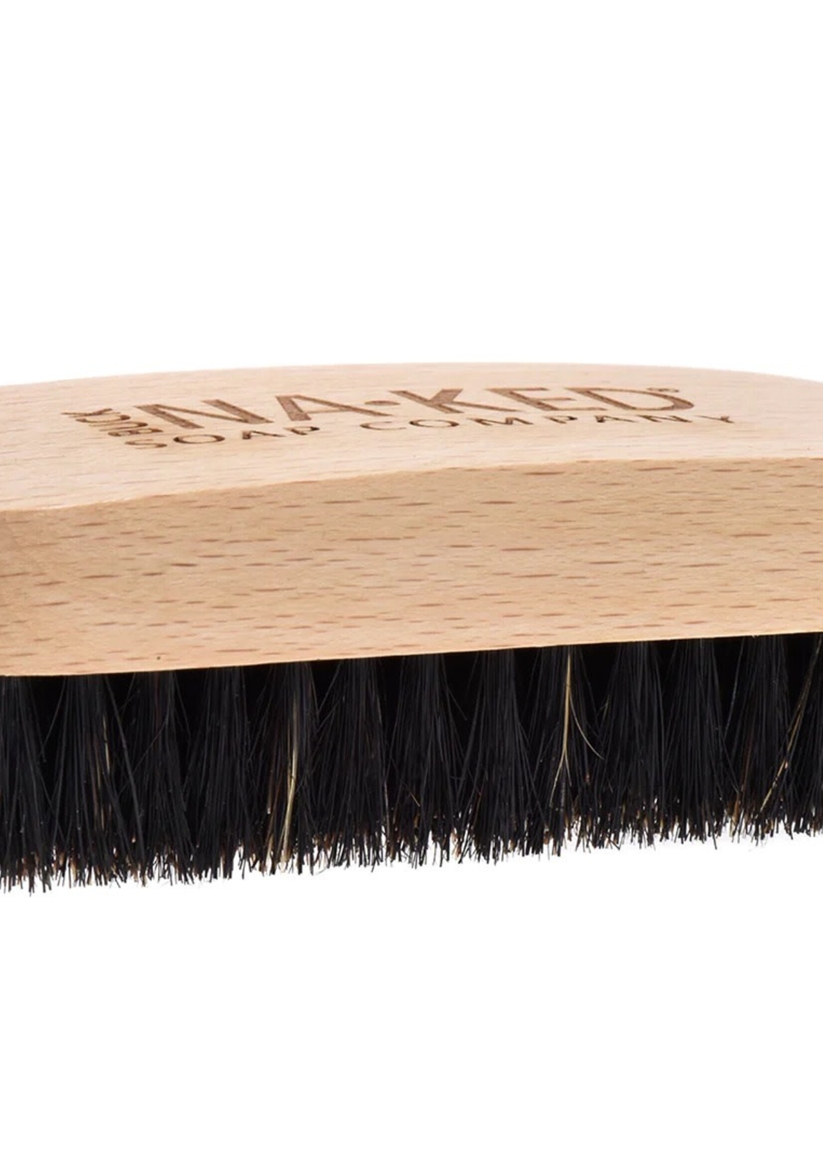 BUCK NAKED Bamboo Beard Brush + Comb Set