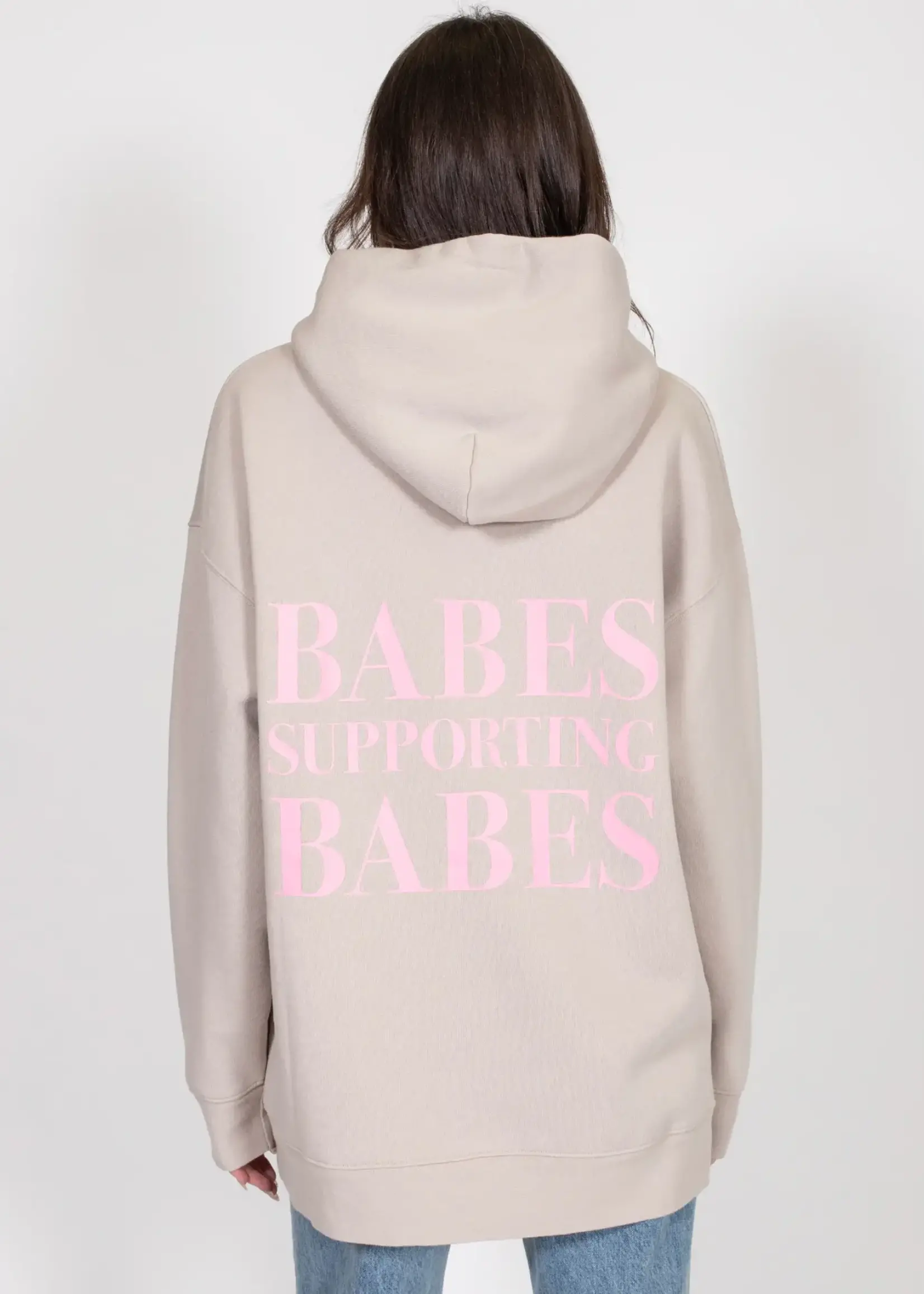 BRUNETTE  the label Big Sister hoodie