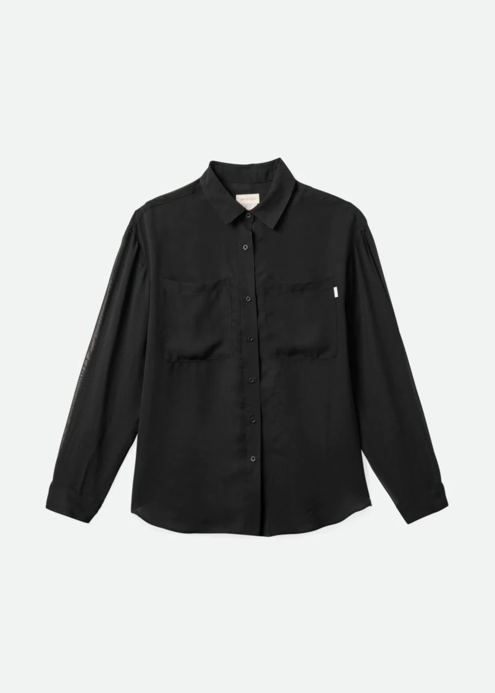 BRIXTON Holmes Sheer L/S Shirt