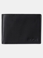 RVCA AUGUST leather wallet