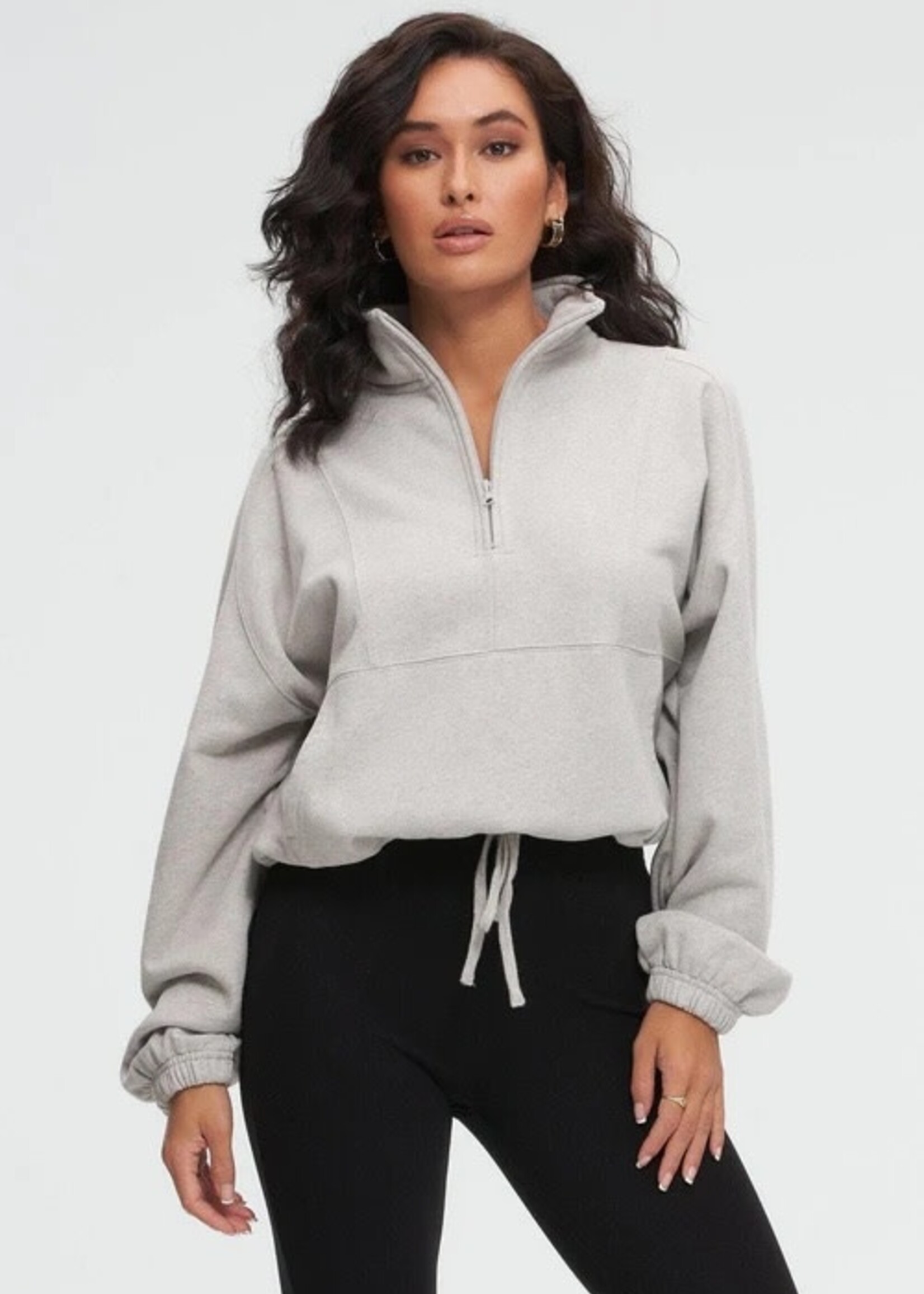 KUWALLA Oversized Half Zip