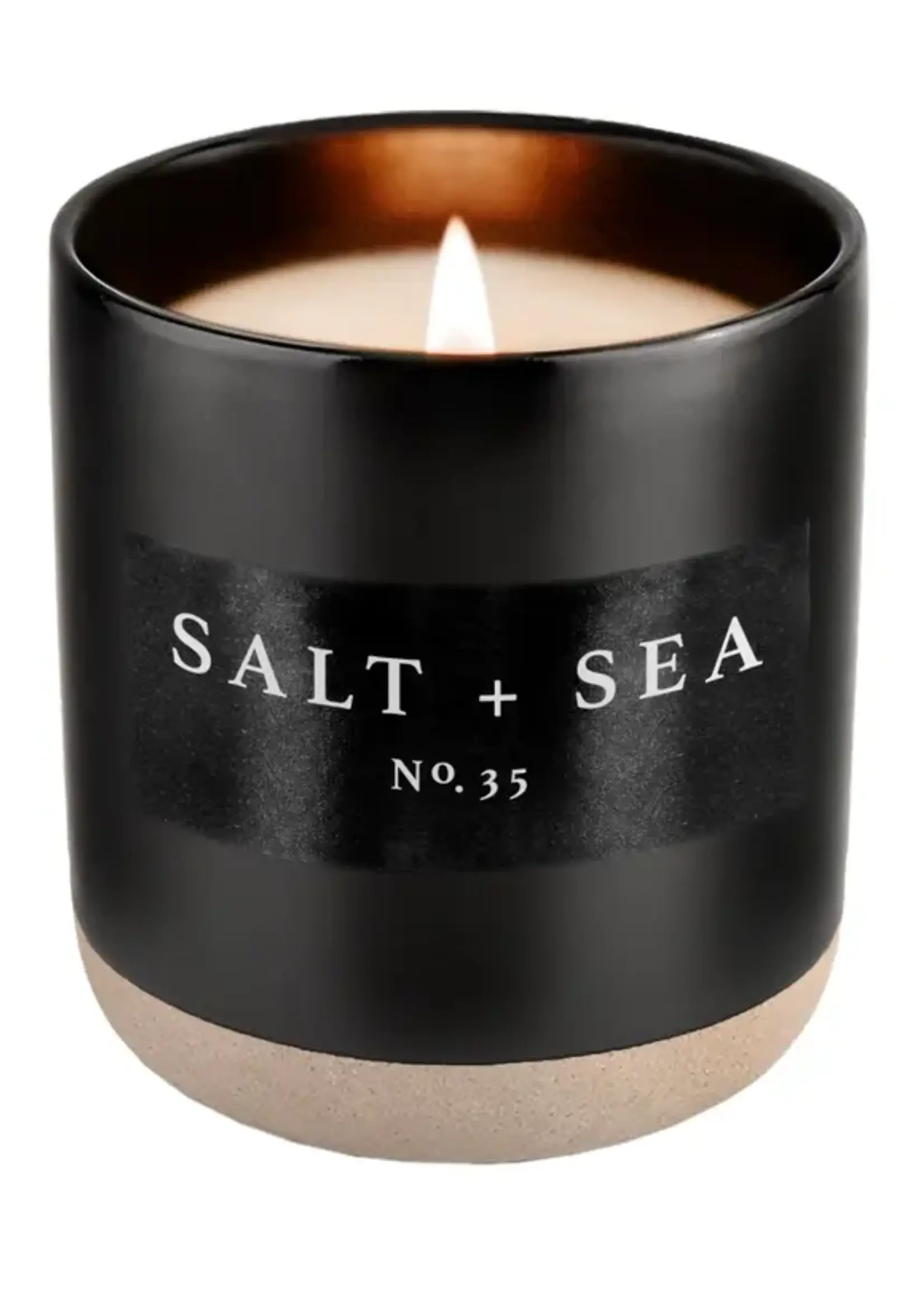 SWEET WATER DECOR Salt + Sea - 12oz Soy Candle