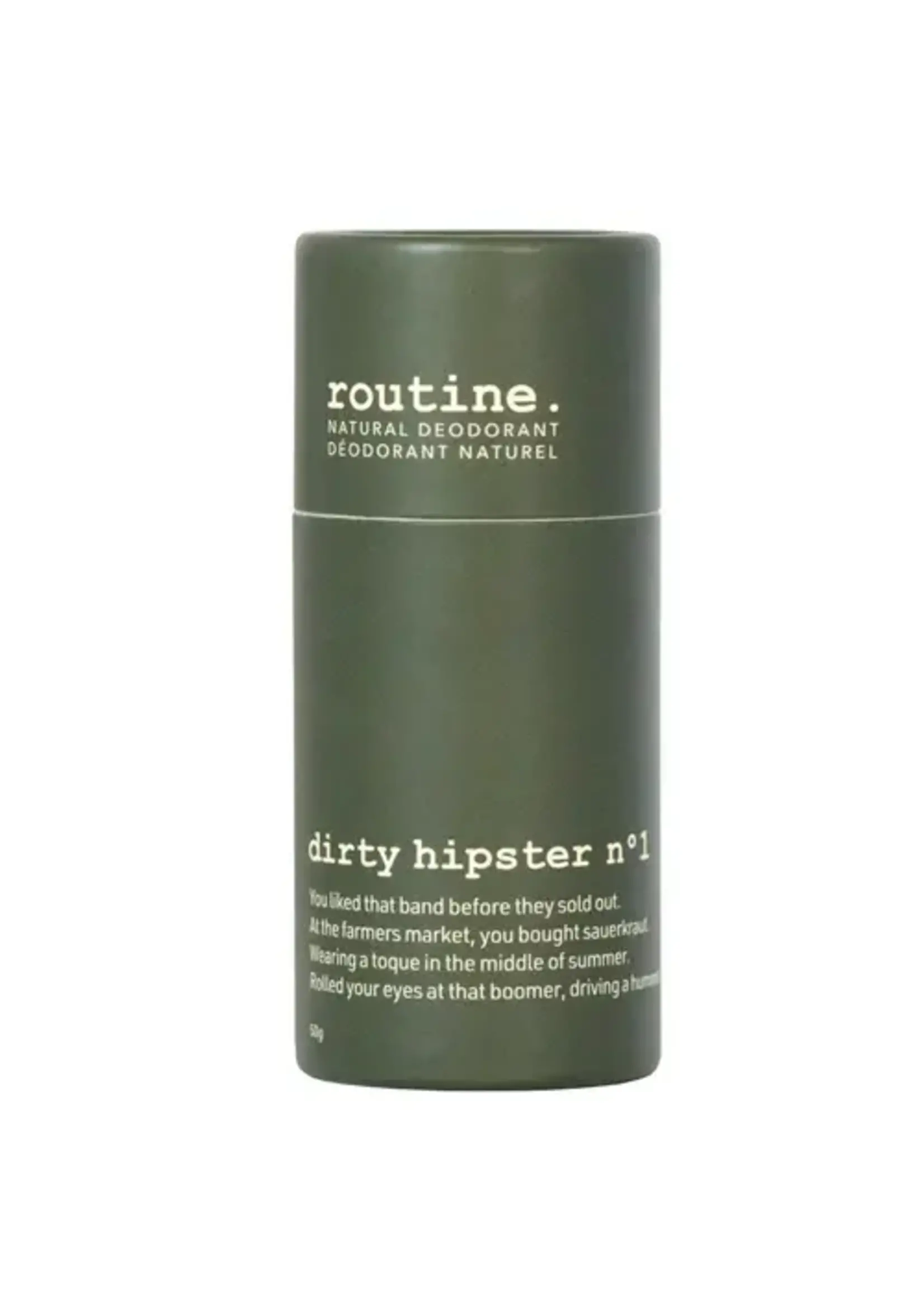 ROUTINE Dirty Hipster No.1 - 50g Deodorant Stick