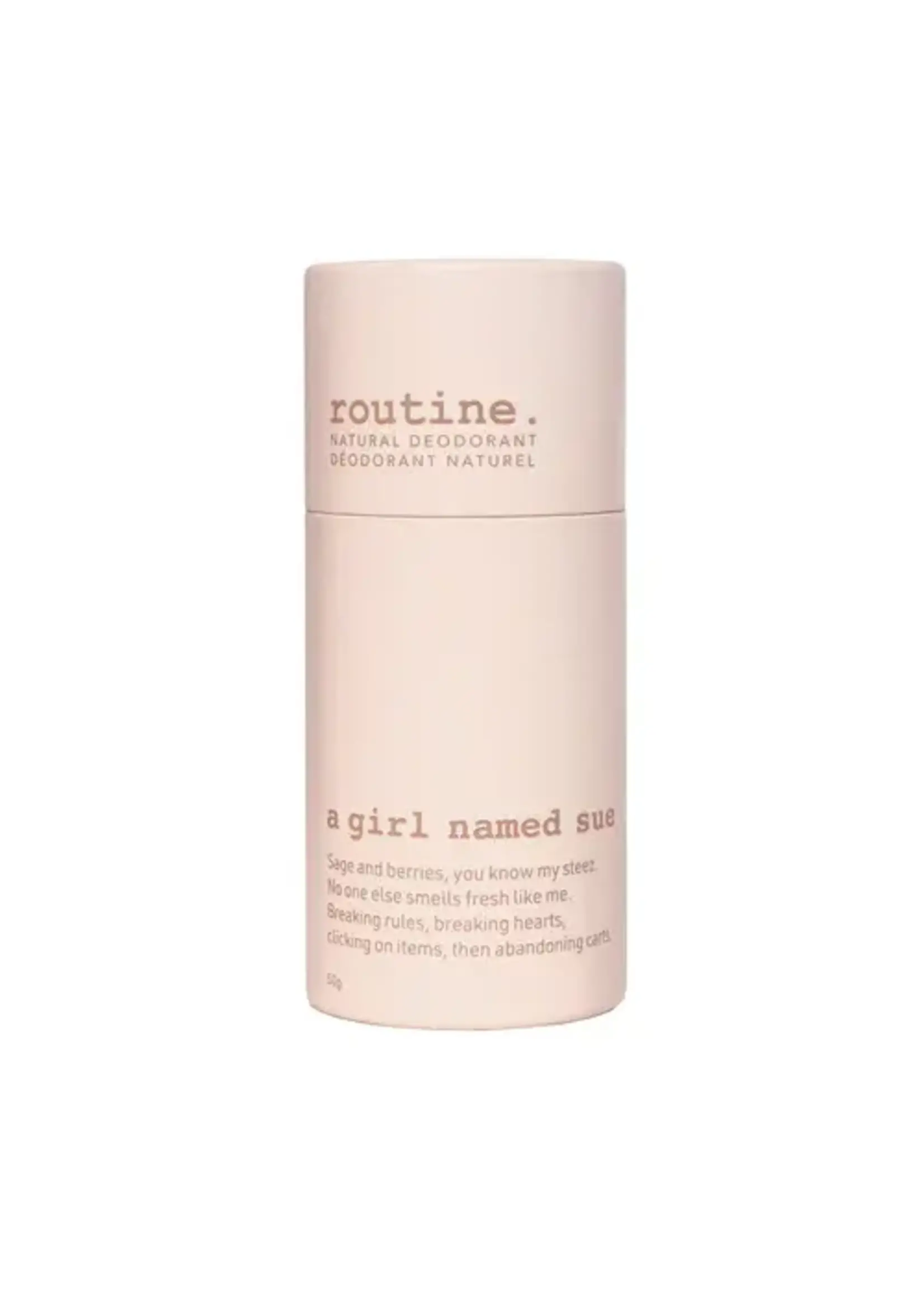 ROUTINE A Girl Named Sue- 50g Deodorant Stick