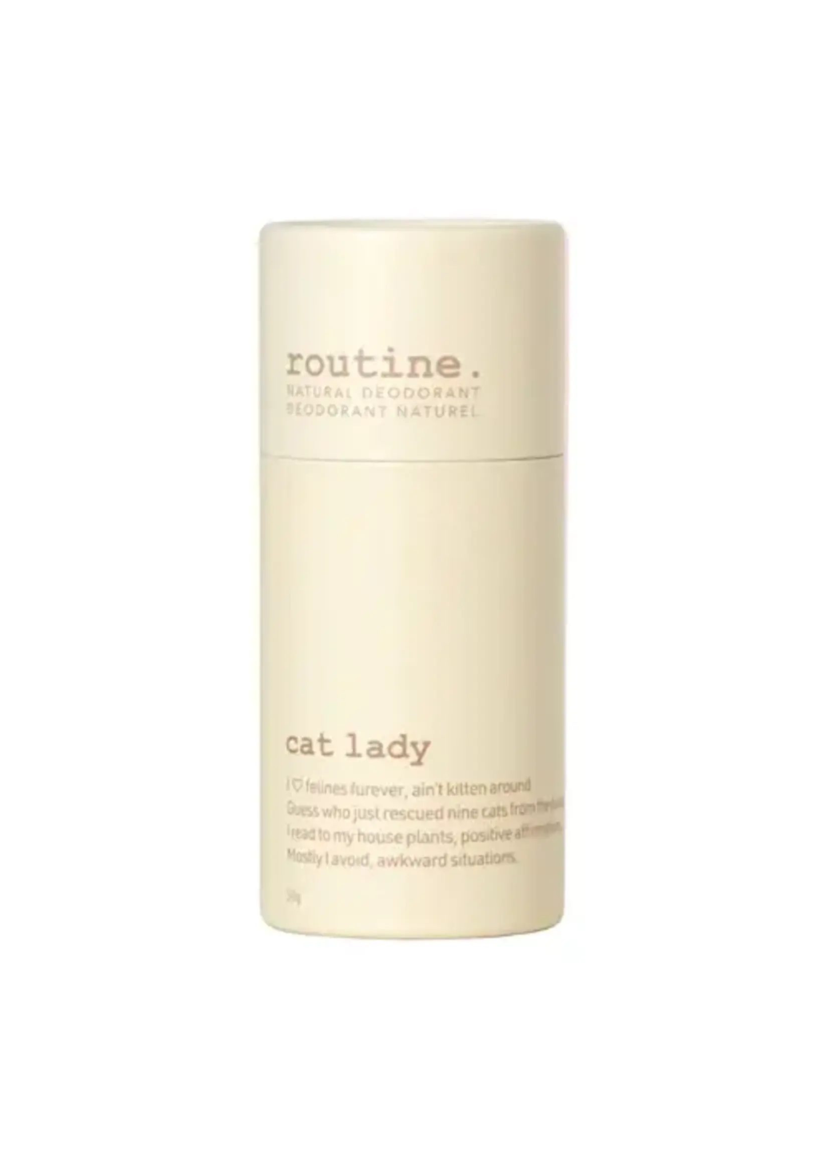 ROUTINE Cat Lady - 50g Deodorant Stick