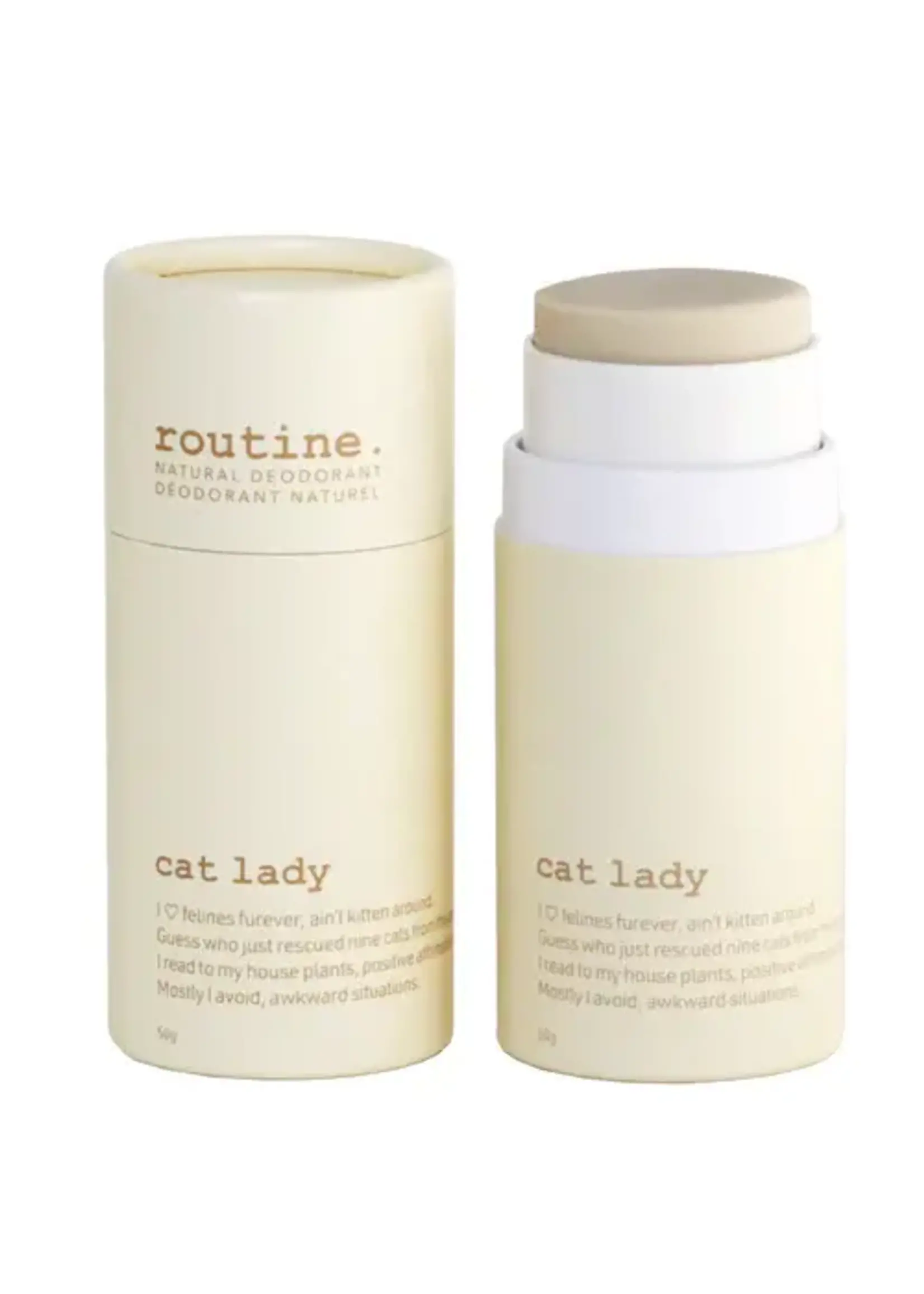 ROUTINE Cat Lady - 50g Deodorant Stick