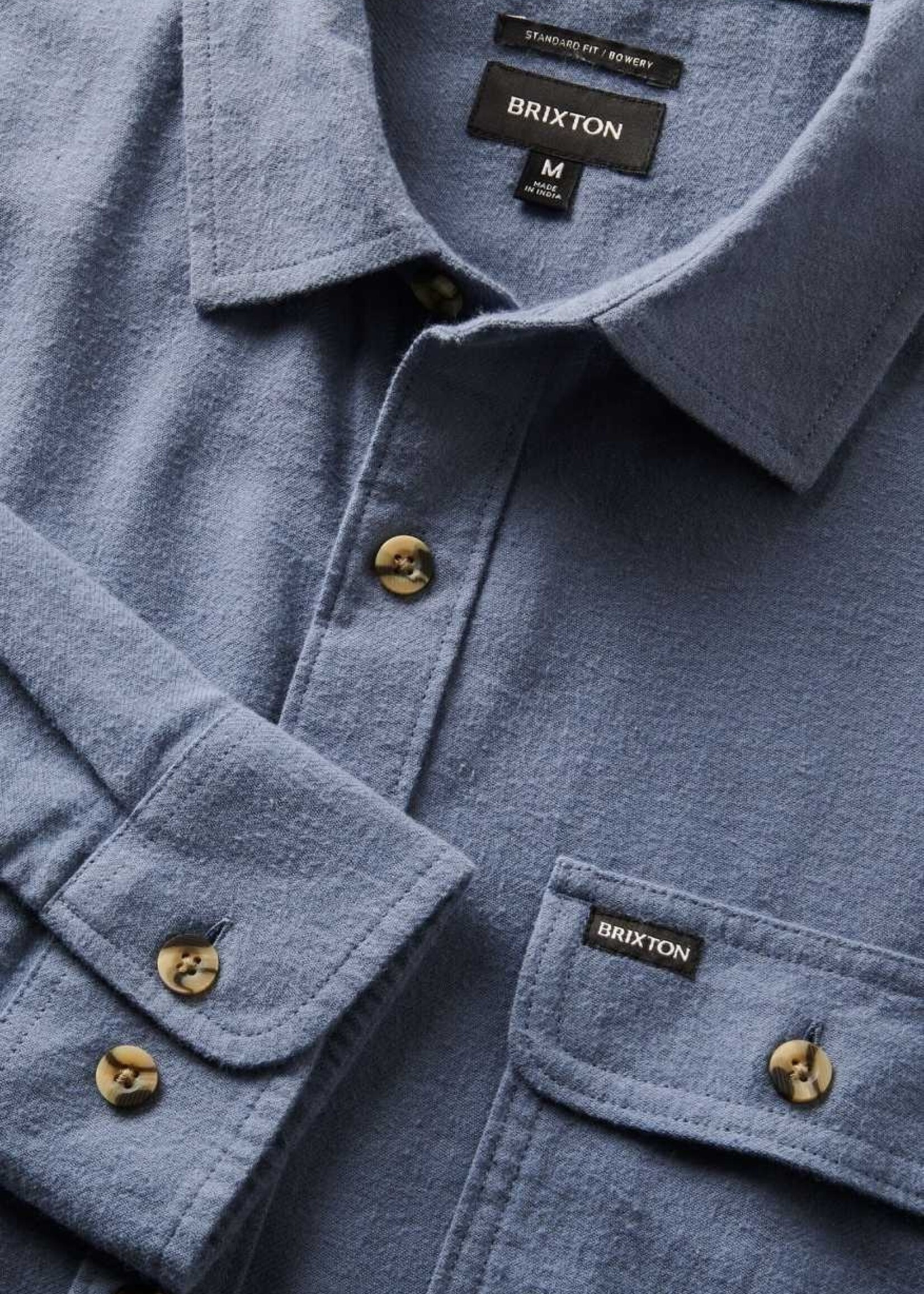 BRIXTON BOWERY LW SOFT L/S FLANNEL