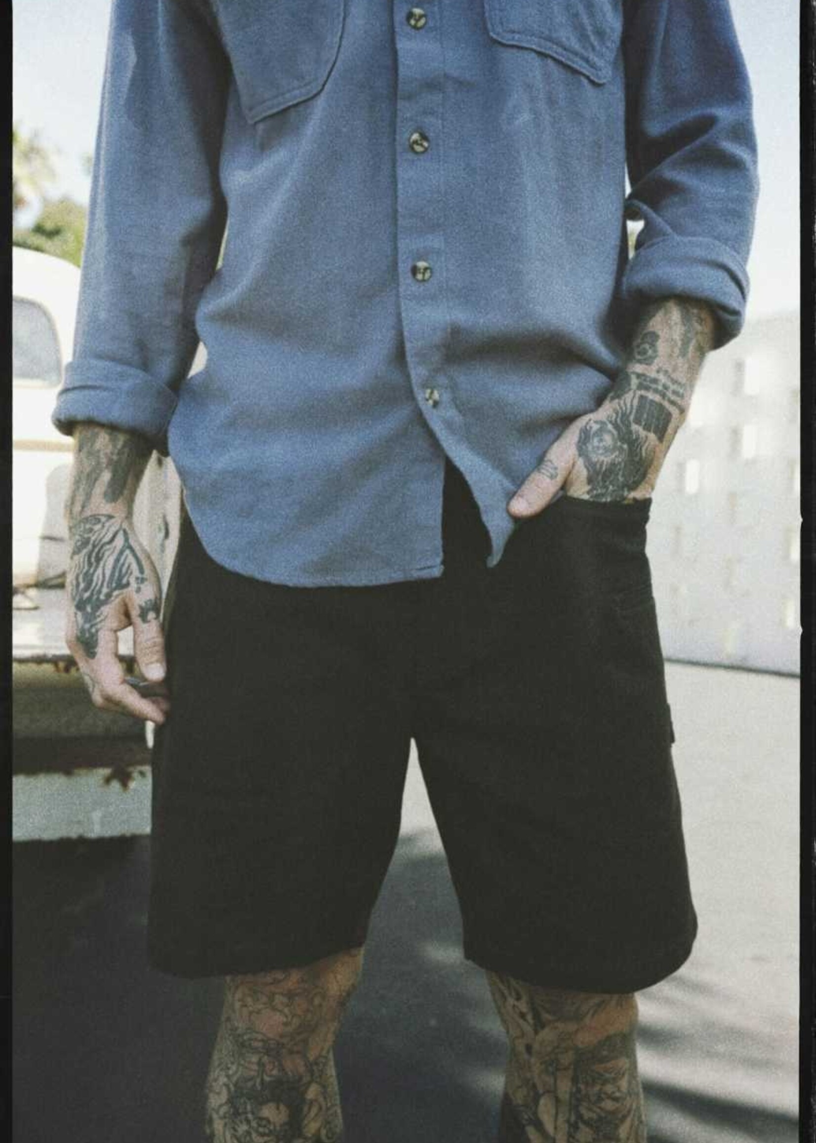 BRIXTON BOWERY LW SOFT L/S FLANNEL