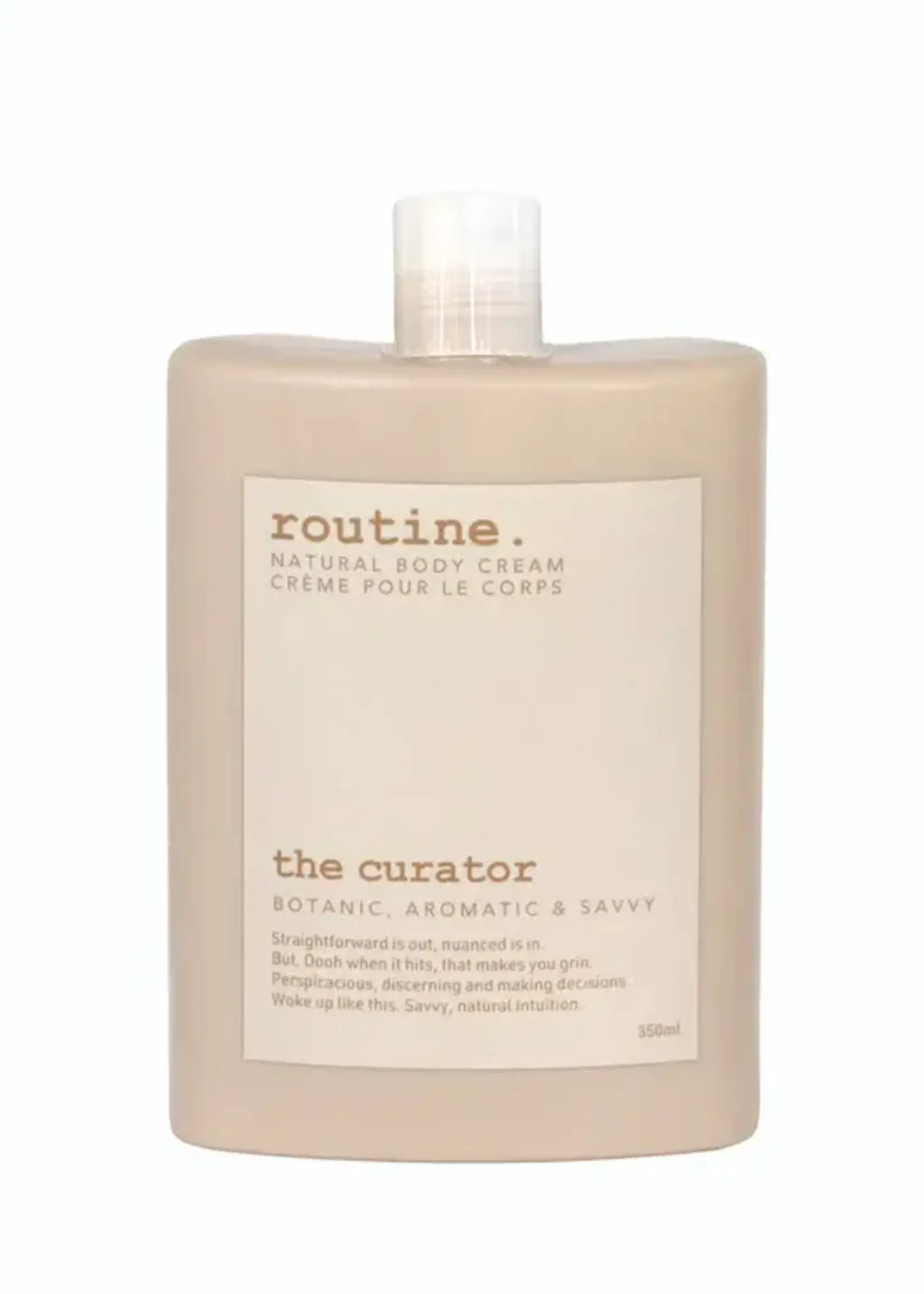ROUTINE THE CURATOR NATURAL BODY CREAM