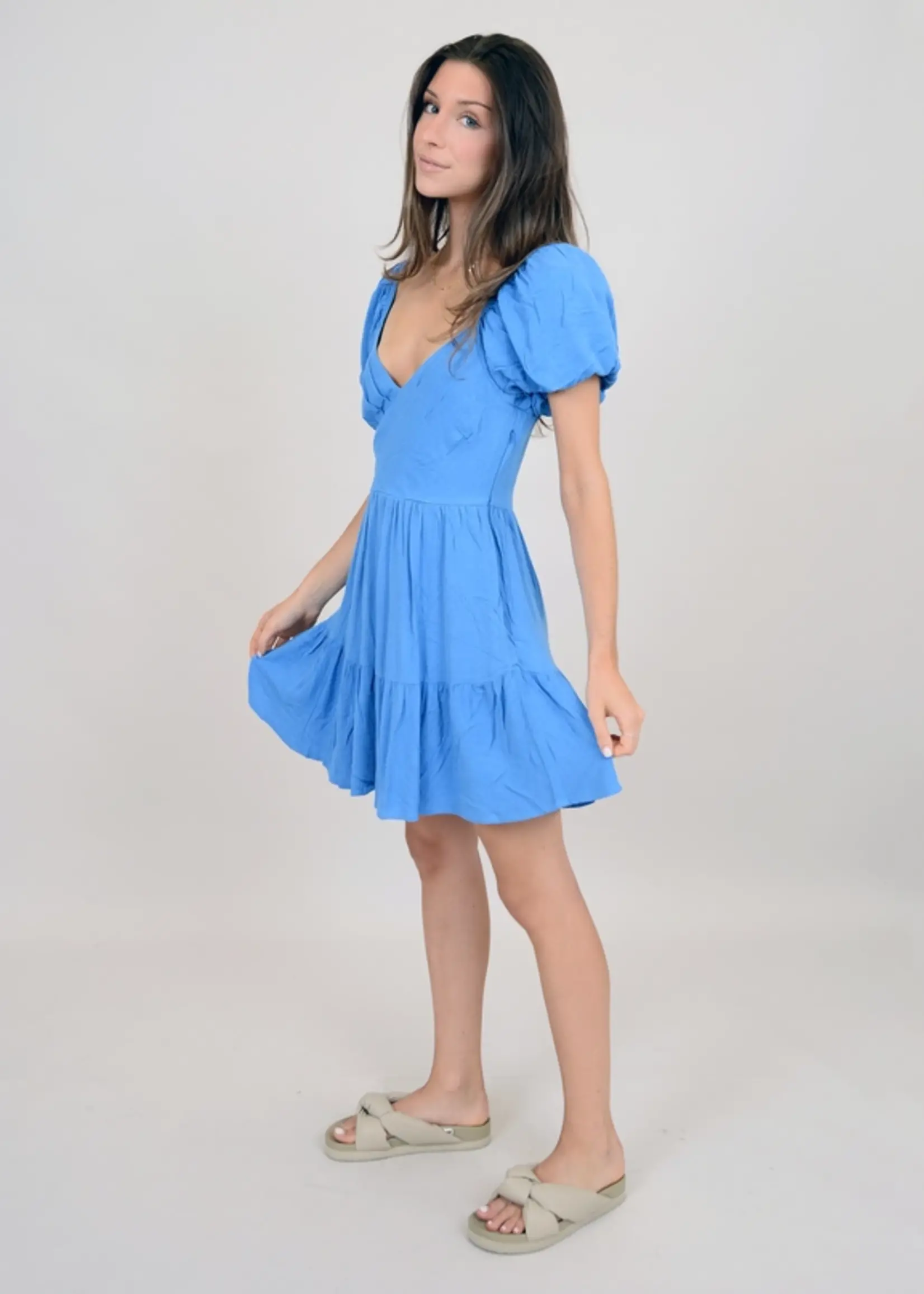 RD STYLE Floret Tiered Dress