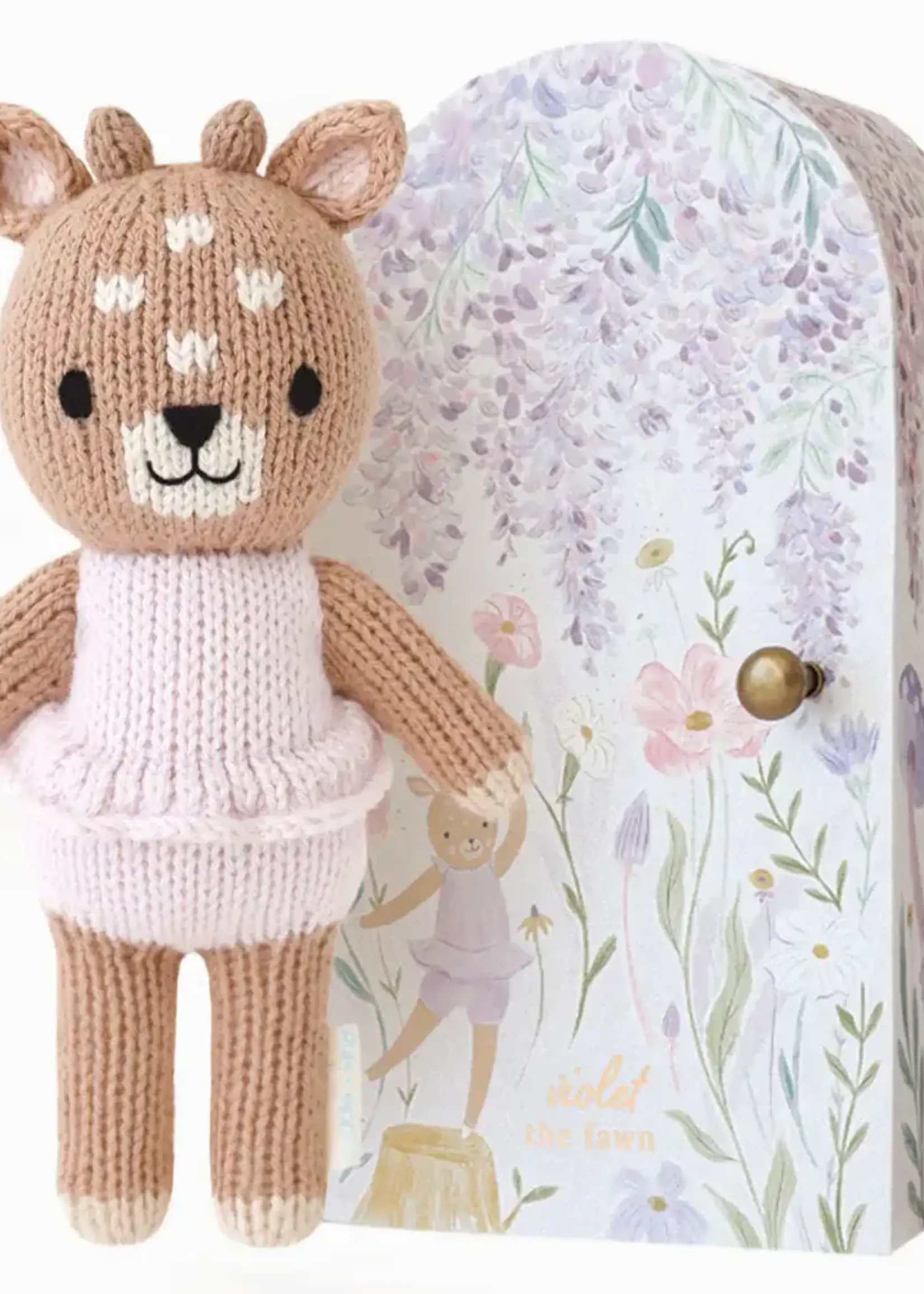 cuddle + kind VIOLET the tiny fawn