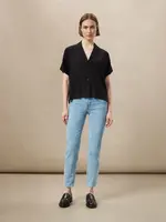 Frank And Oak Stevie High Rise Tappered Jean