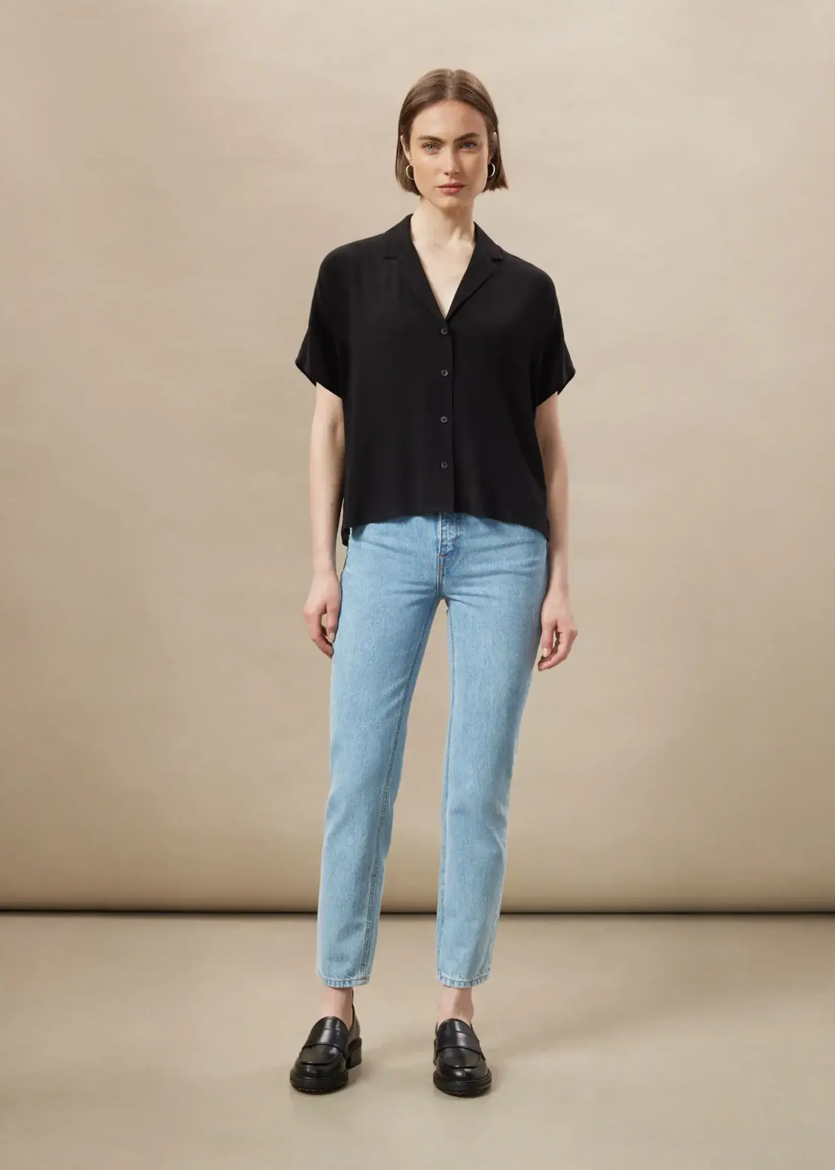 Frank And Oak Stevie High Rise Tappered Jean