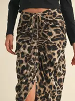 MIOU MUSE The leopard skirt