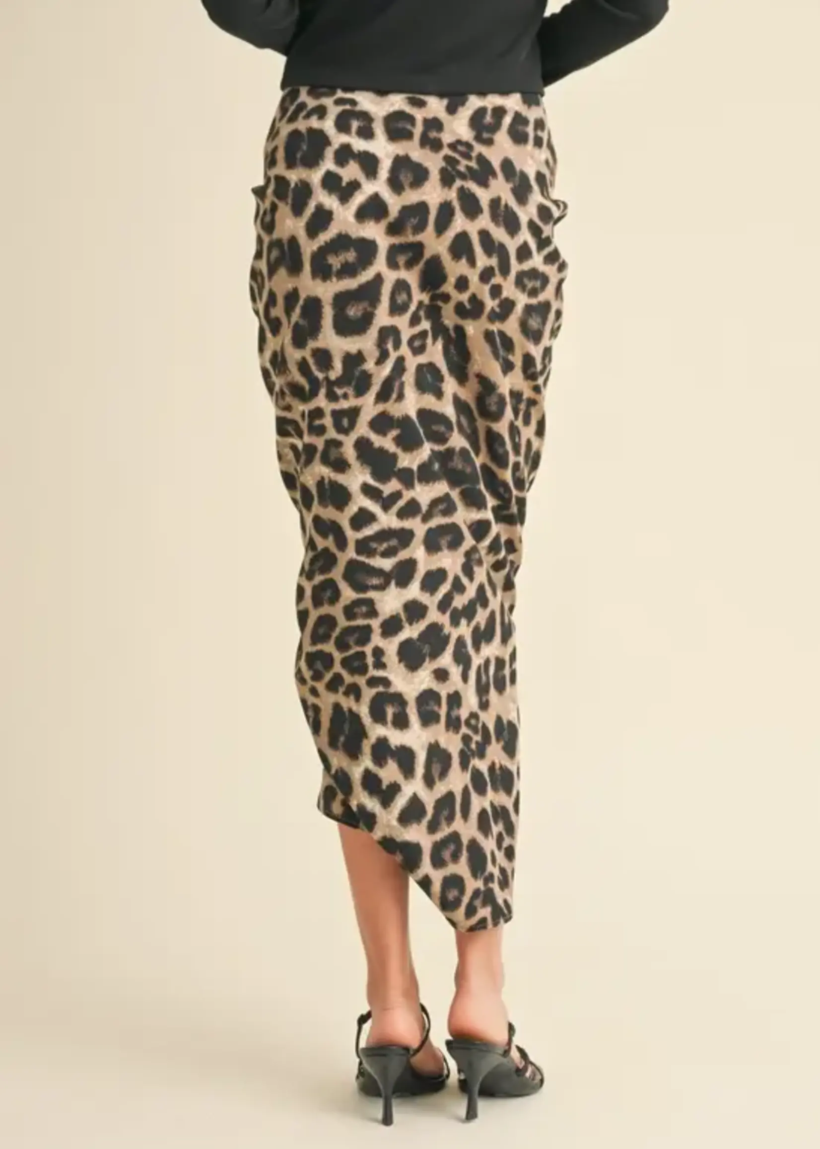 MIOU MUSE The leopard skirt