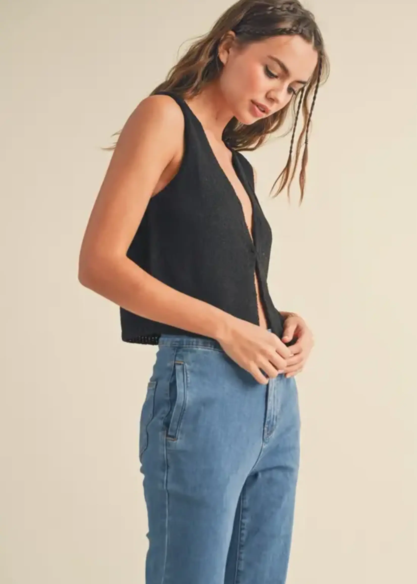 MIOU MUSE Cardi vest