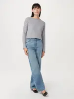 Frank And Oak The Boat Neck Cropped Sweater
