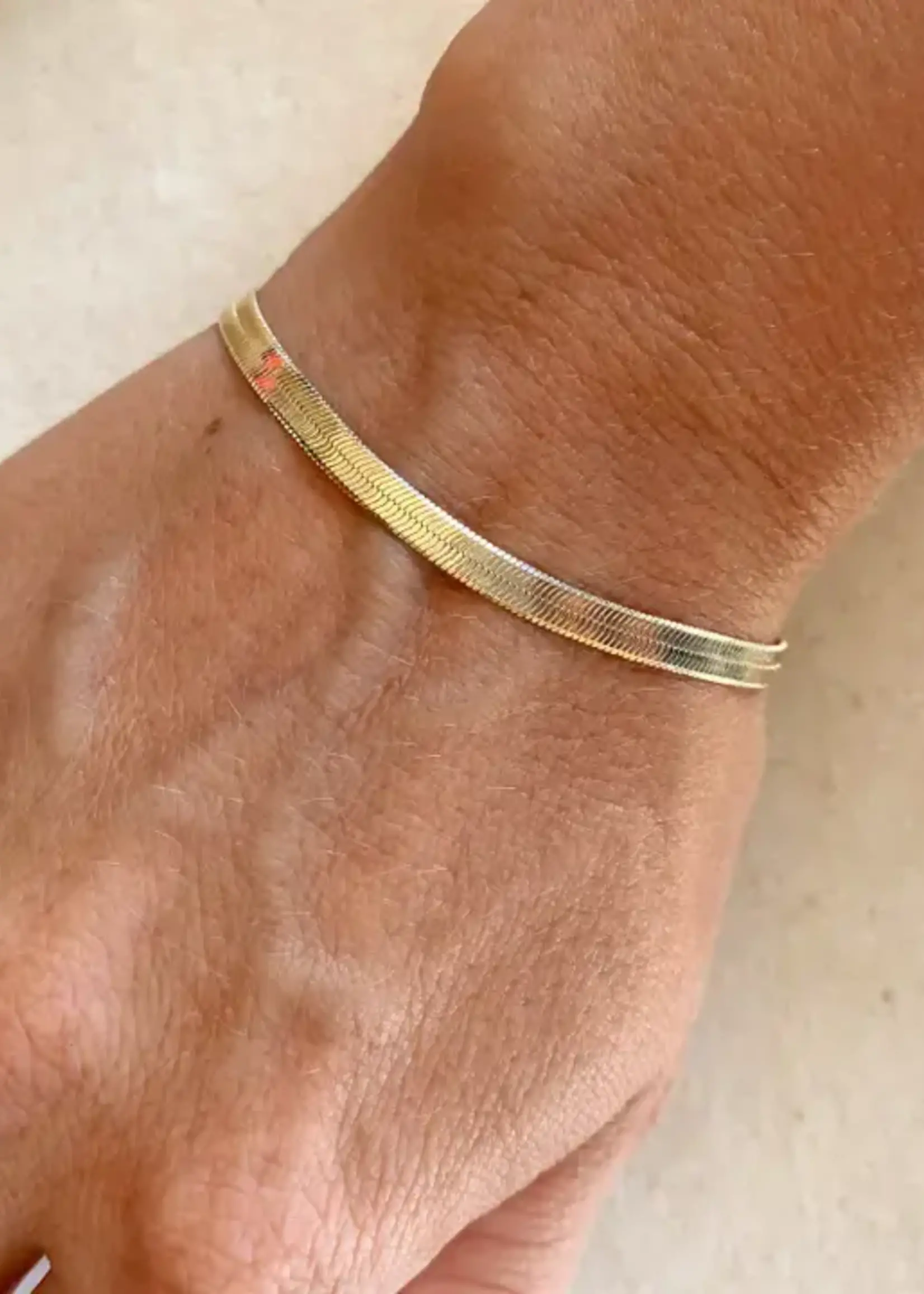 Herringbone bracelet deals