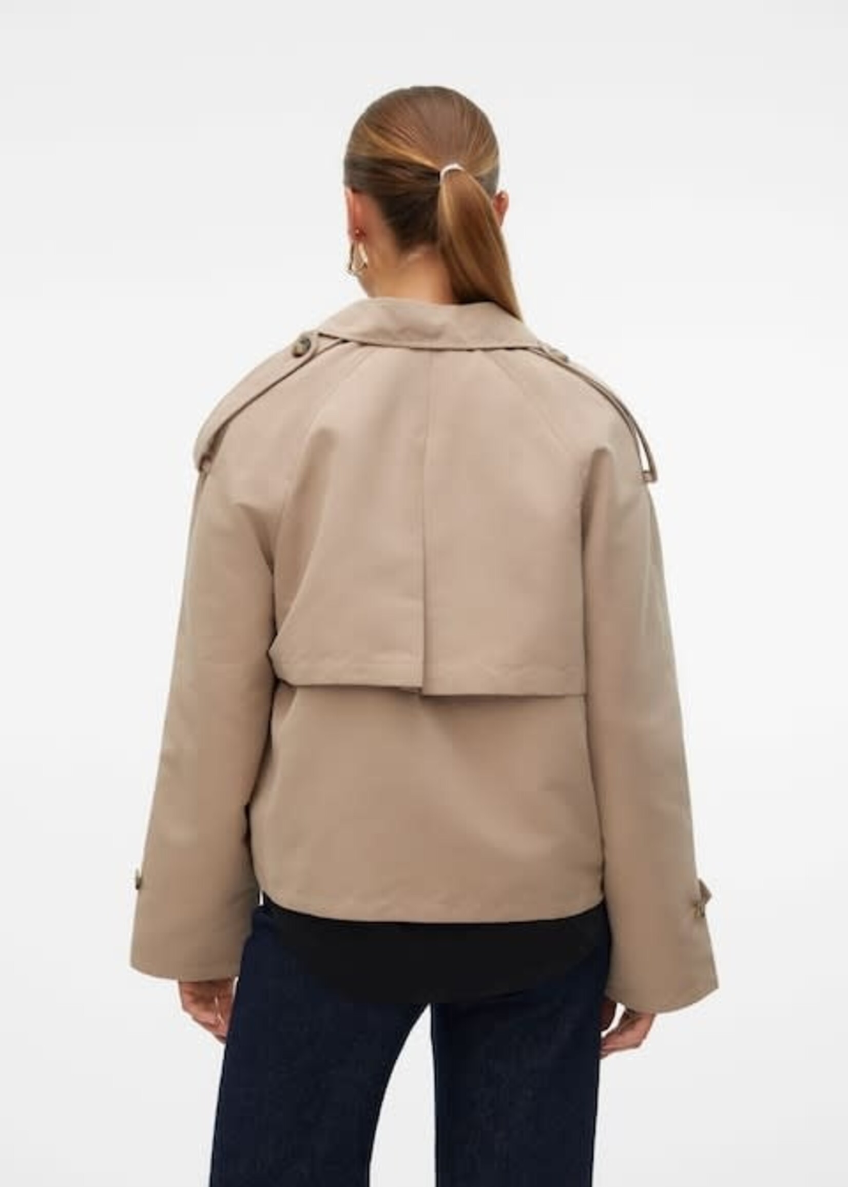 [RECTO] / ☆ 25SS WIDE FIT SHORT TRENCH COAT / LIGHT BEIGE RECTO - Official Website