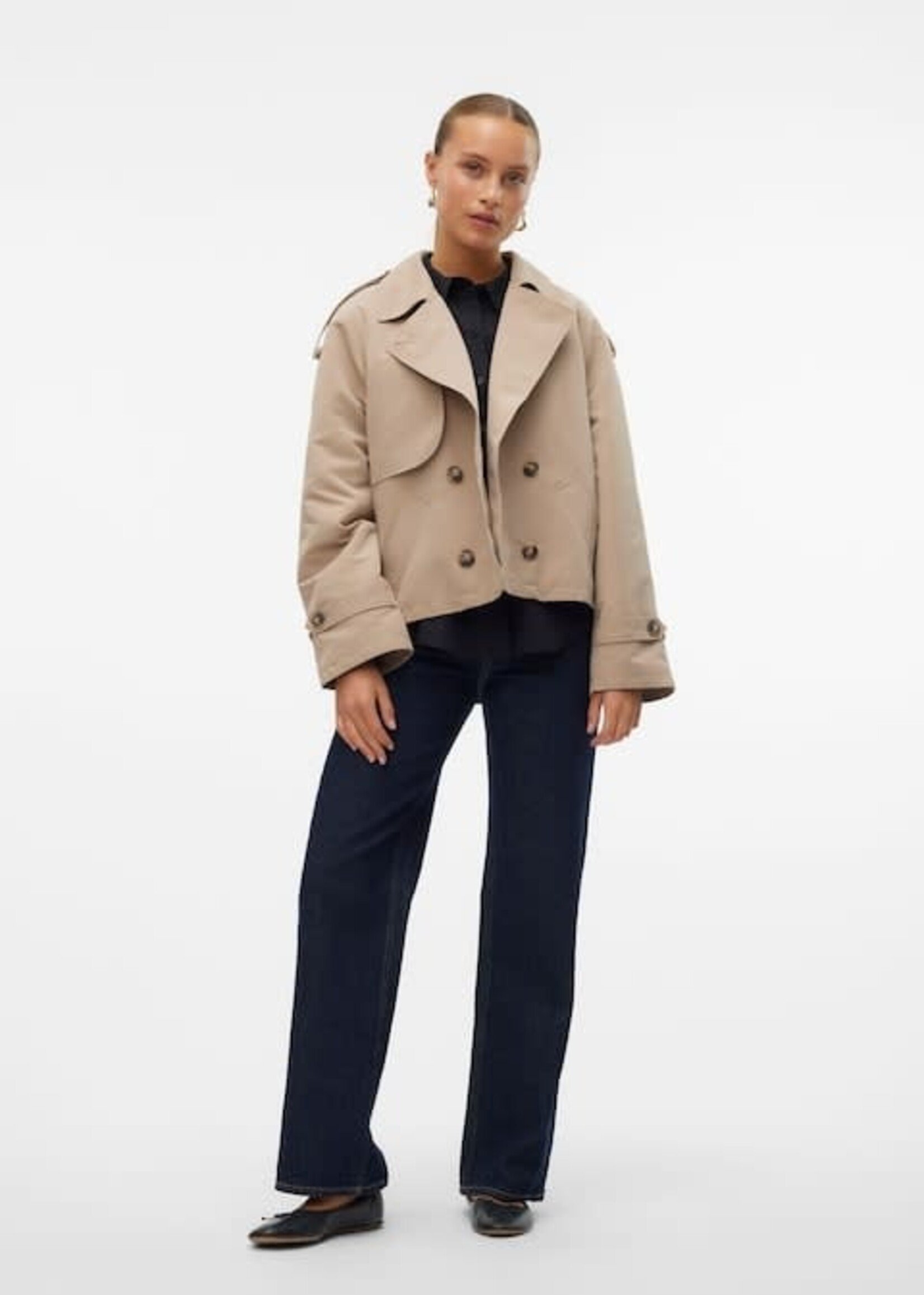Chloe Short Trench - LeBLANC boutique