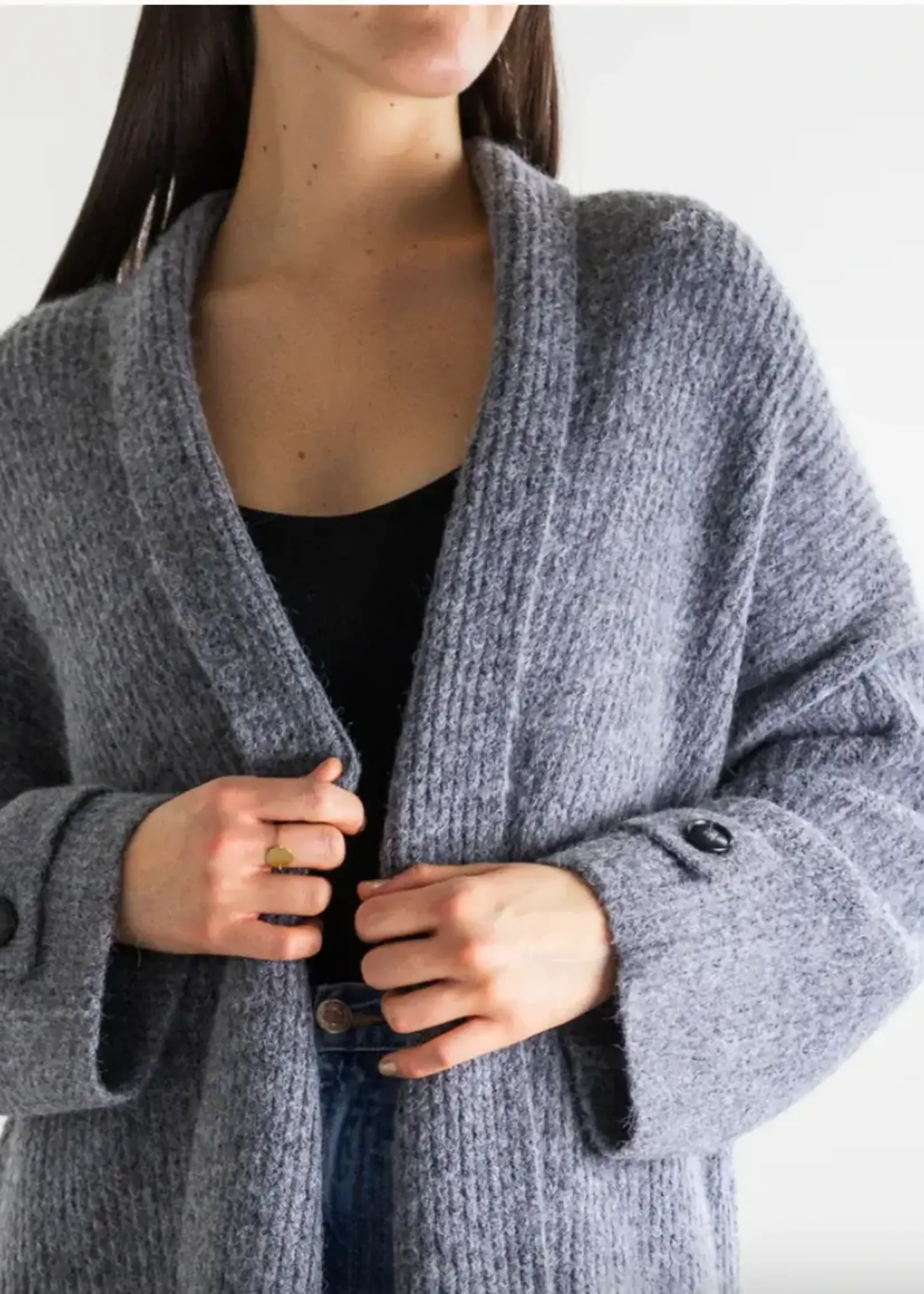 PRIV Vera full length cardigan