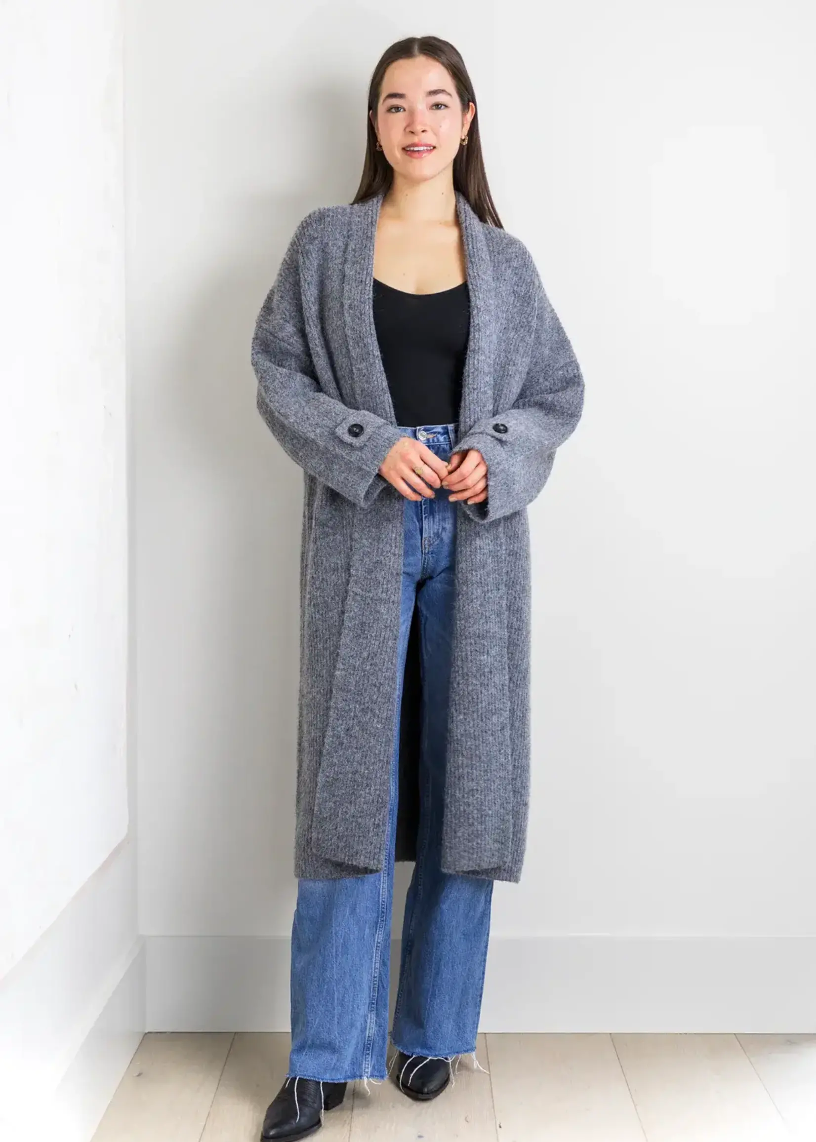 PRIV Vera full length cardigan