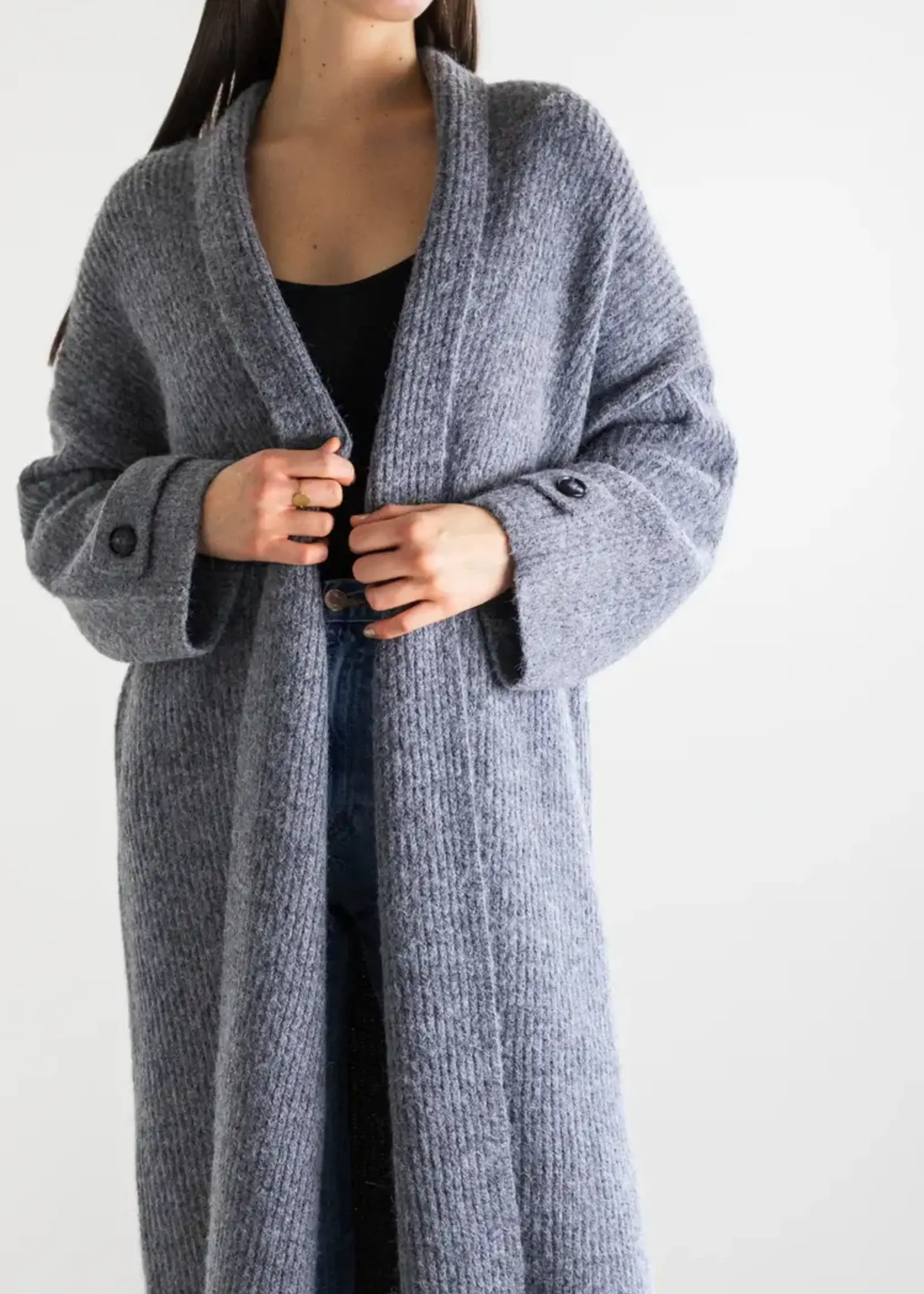 PRIV Vera full length cardigan