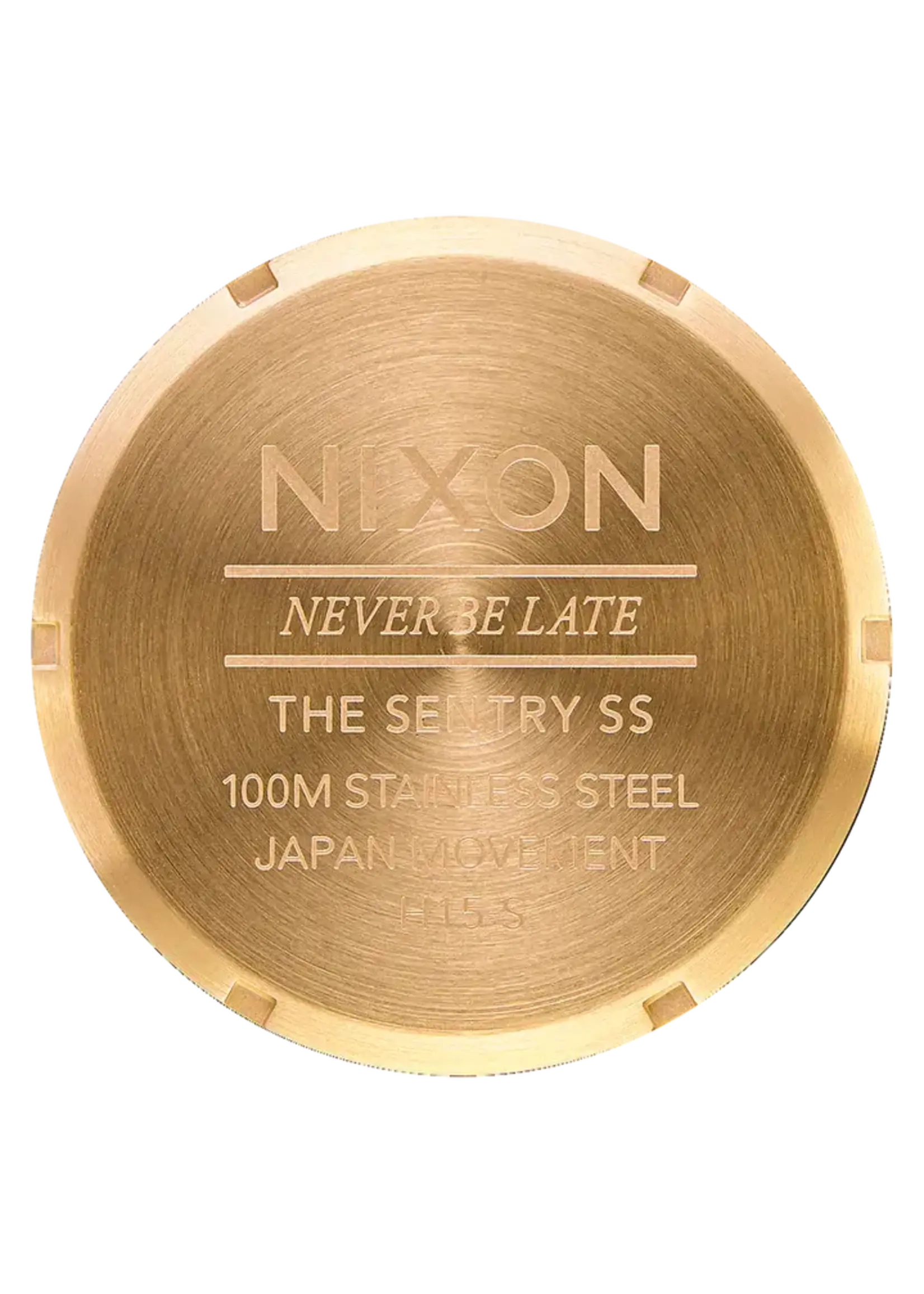NIXON Sentry Stainless Steel Watch - Yellow Gold